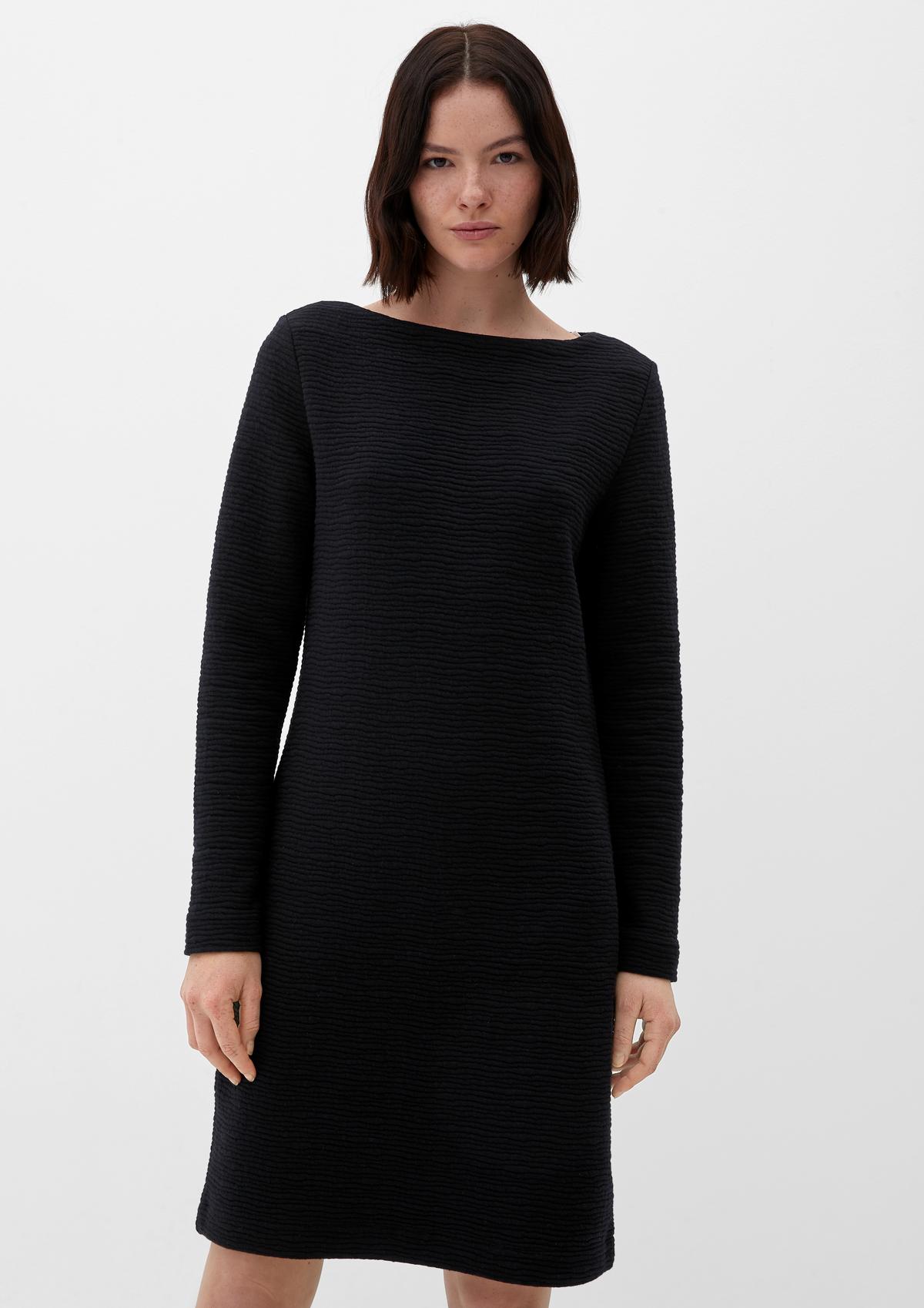 s.Oliver Sweatshirt dress in a cotton blend