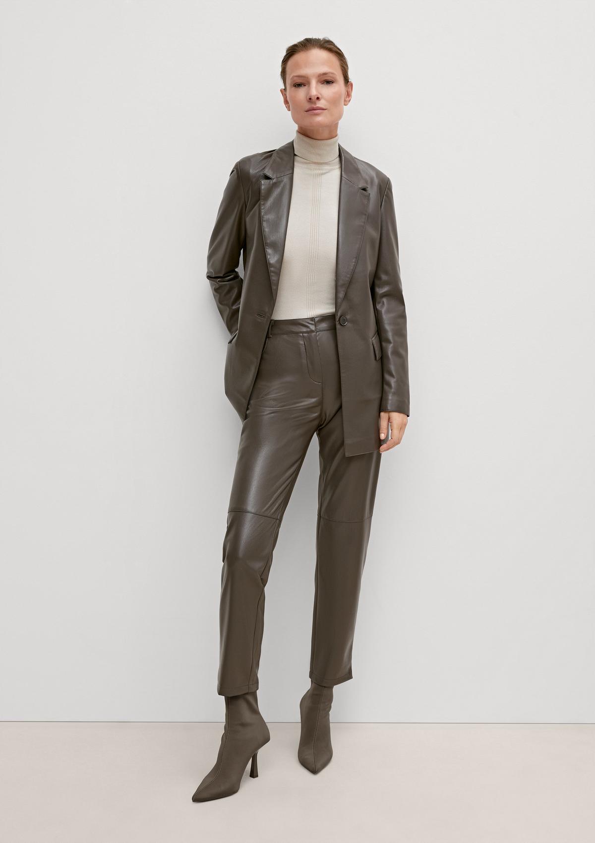 Order leather trousers for women online