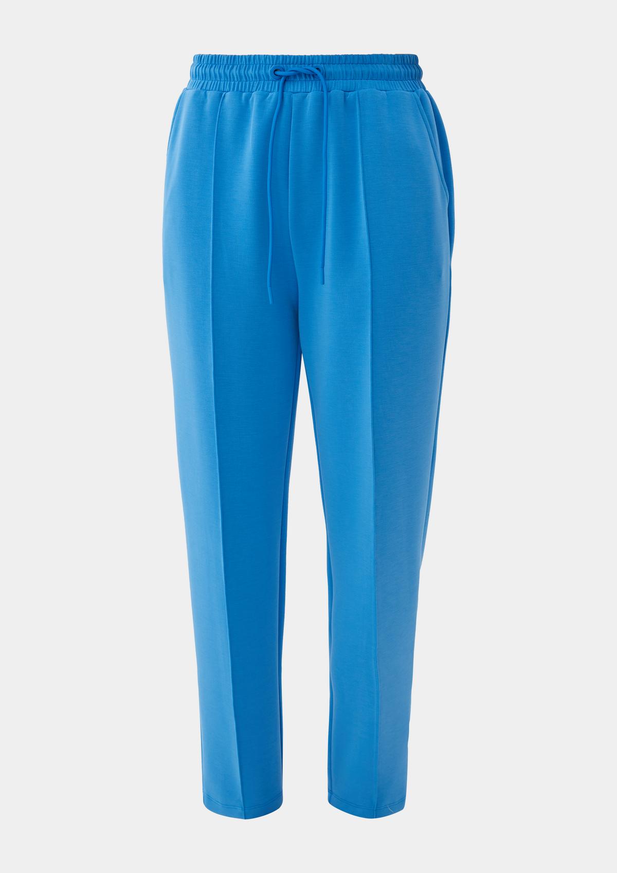 Regular fit: tracksuit bottoms in a modal blend - royal blue