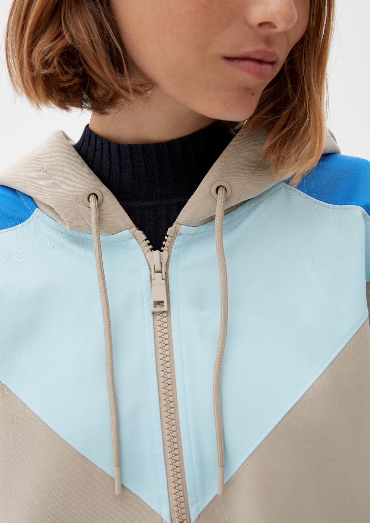 s.Oliver Hoodie with colour blocking