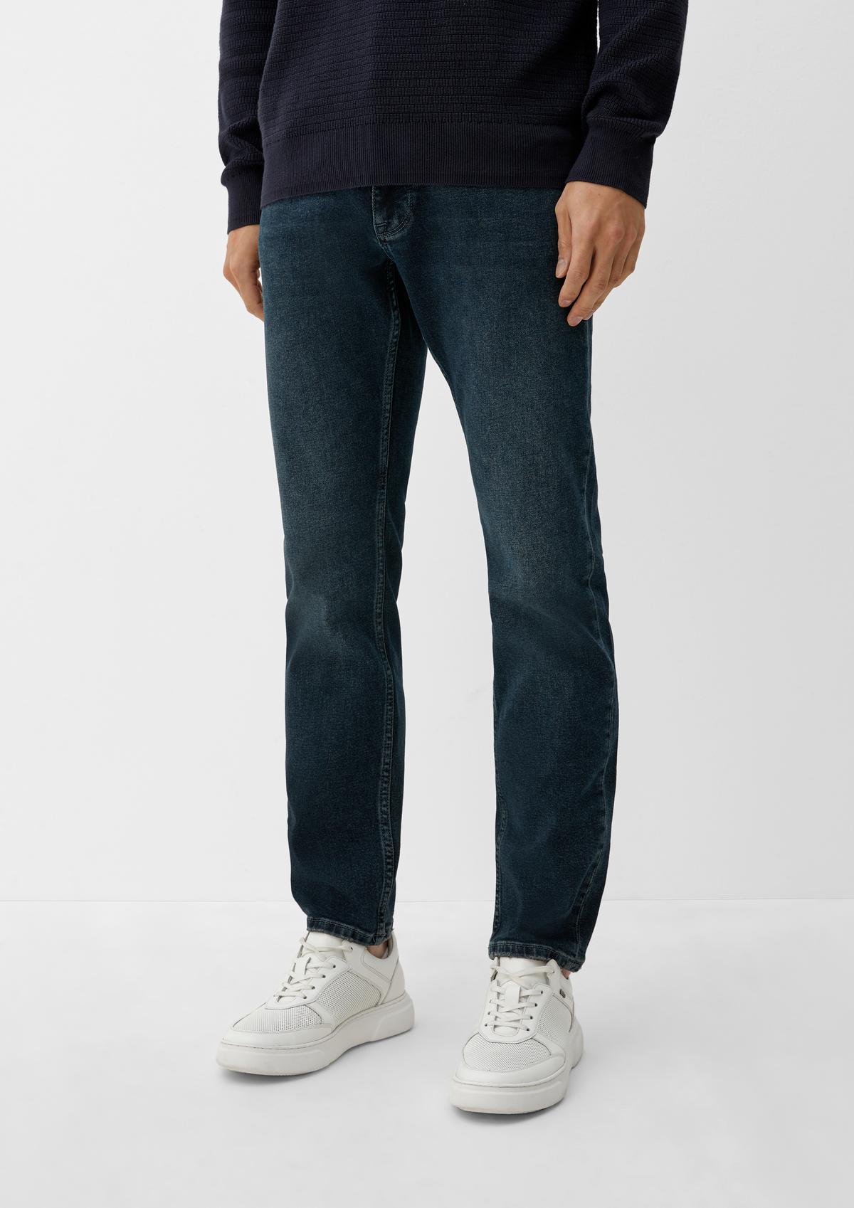 Jeans / regular blue mid leg - rise / fit light / straight