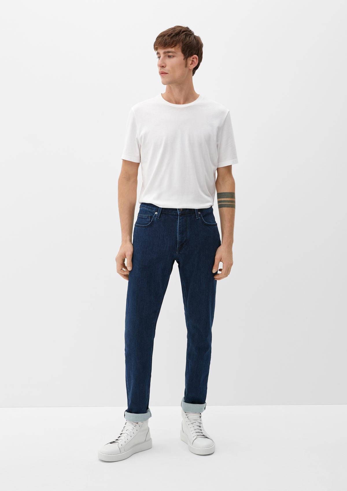 s.Oliver Slim fit: jeans with a subtle garment wash