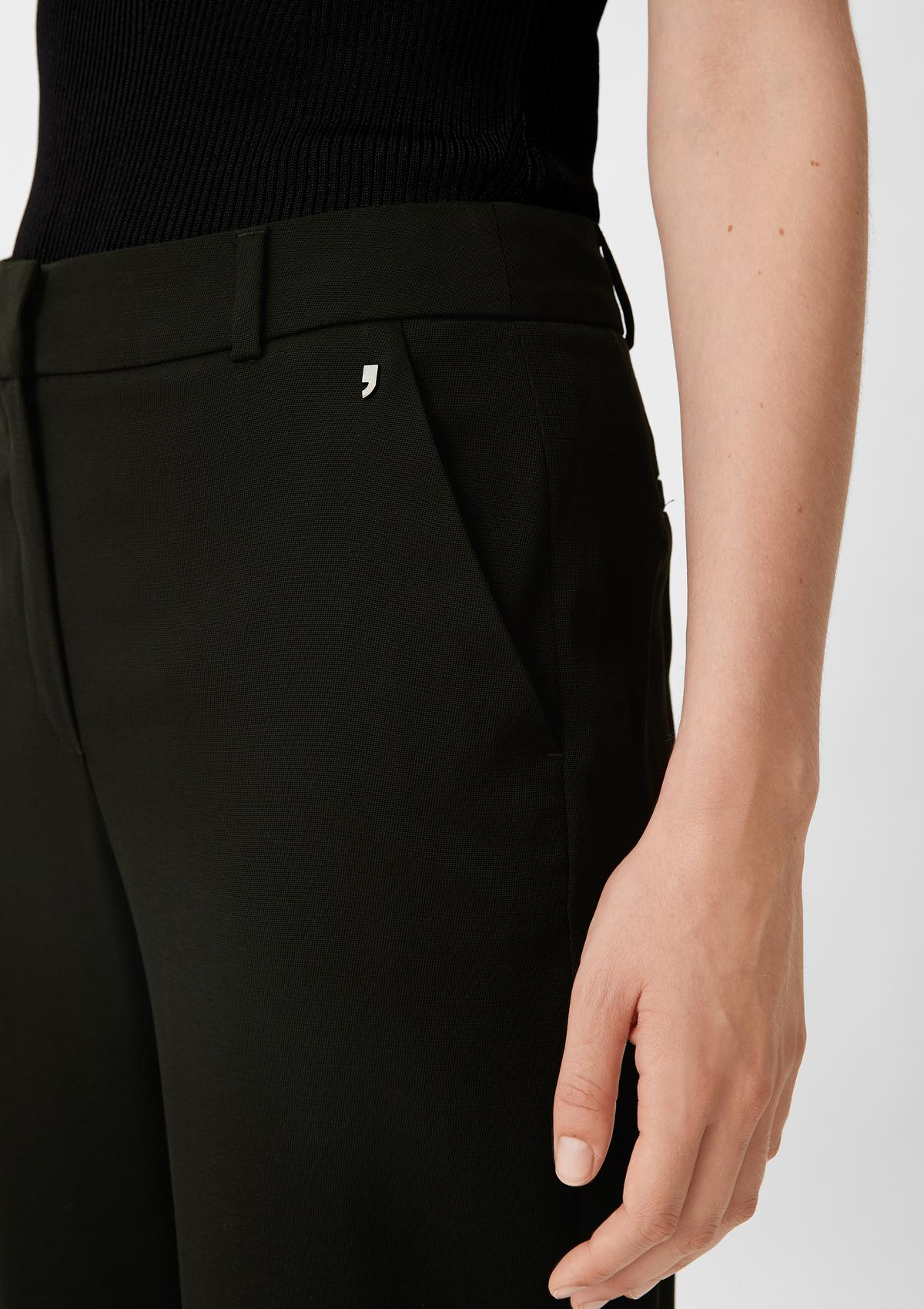 comma Regular fit: Cloth trousers made of twill