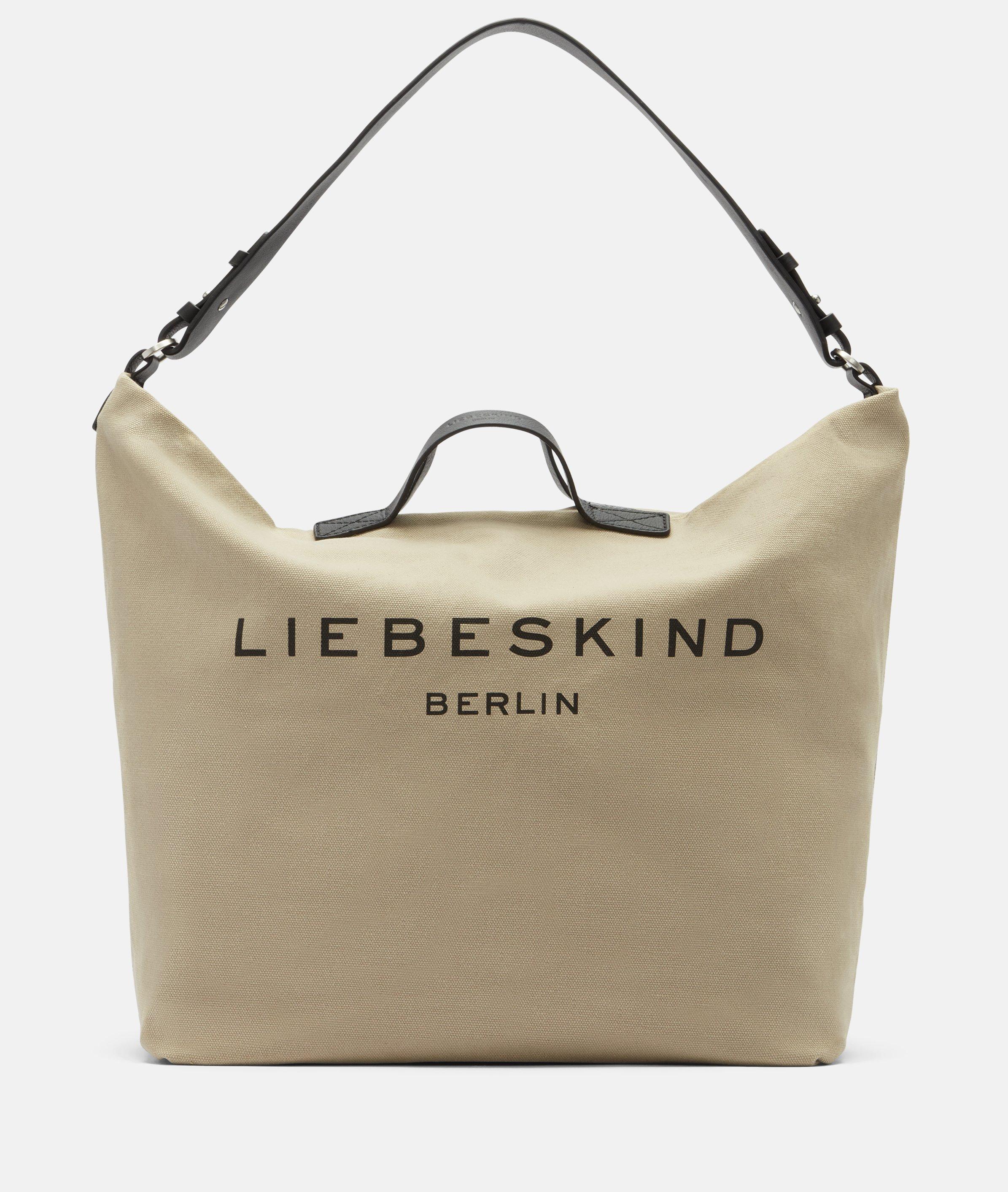 Liebeskind Berlin - Große Tasche aus Canvas -  Beige