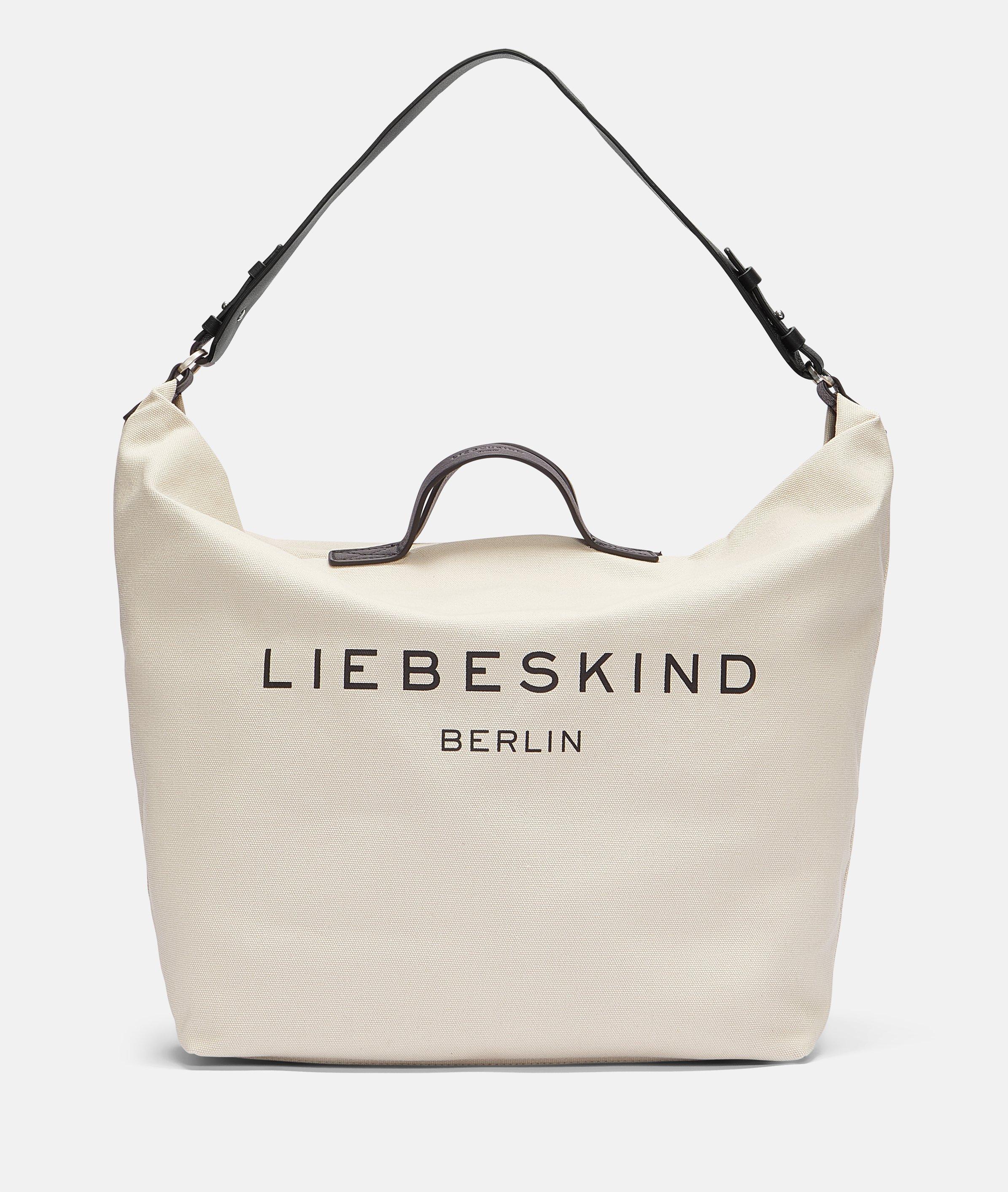 Liebeskind Berlin - Große Tasche aus Canvas -  creme