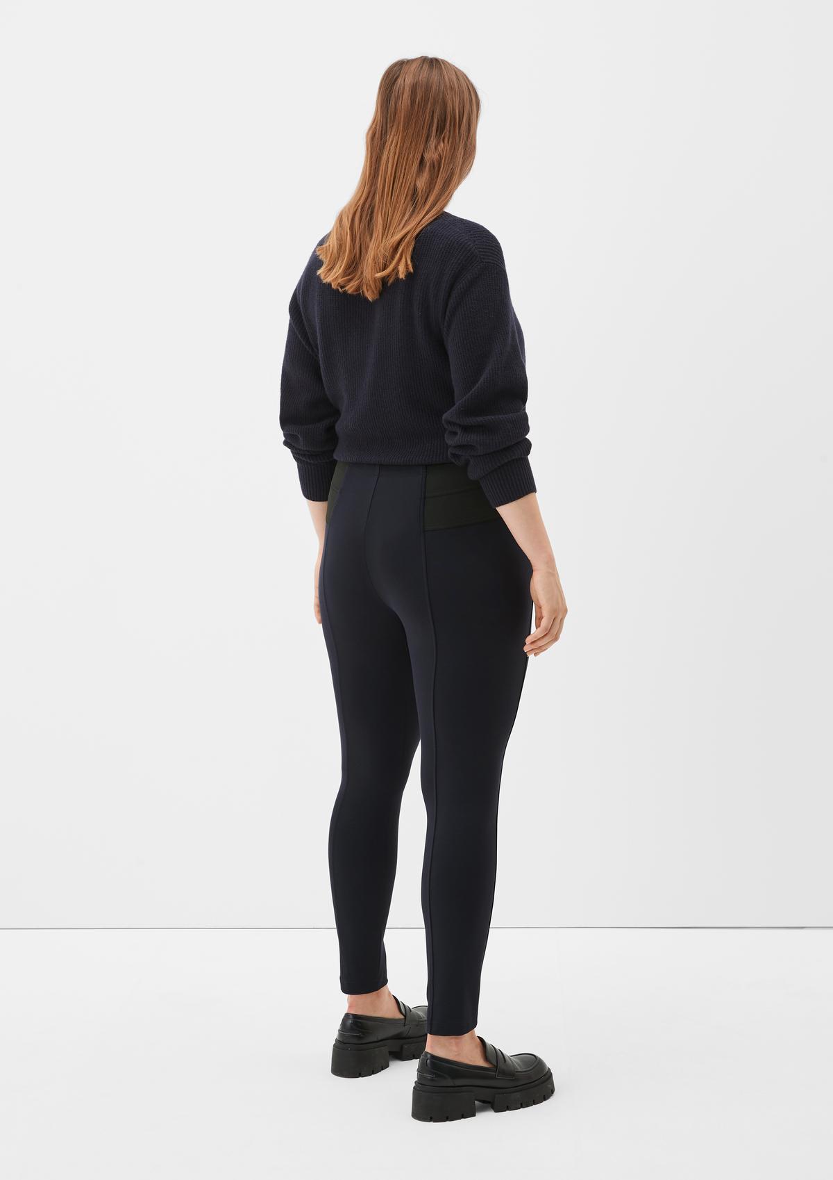 s.Oliver Jersey leggings with elasticated inserts