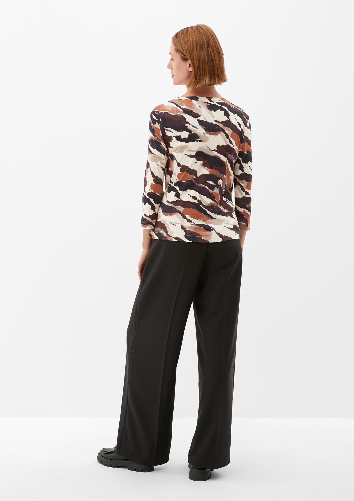 s.Oliver Wrap top made of viscose