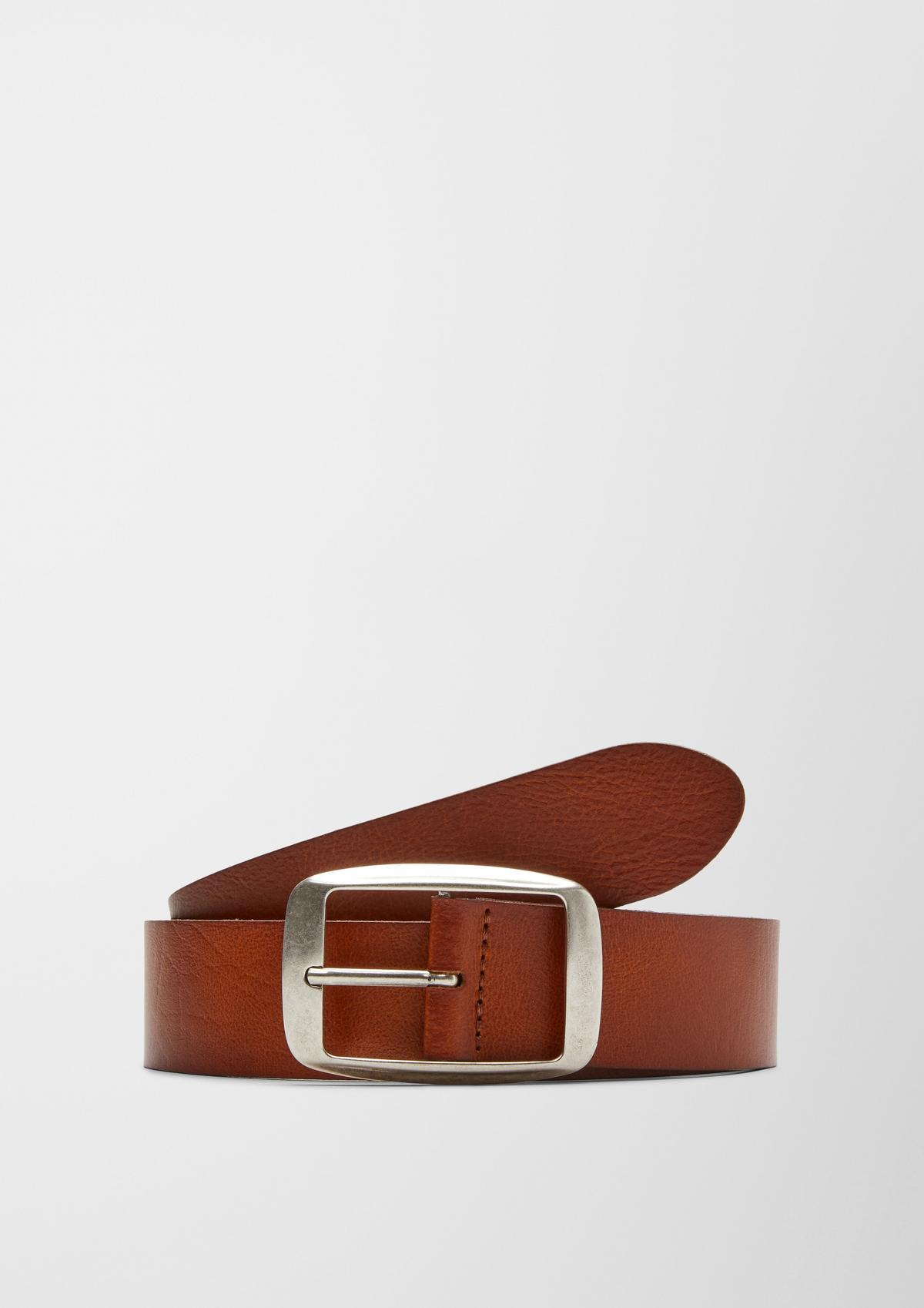 s.Oliver Leather cinch belt