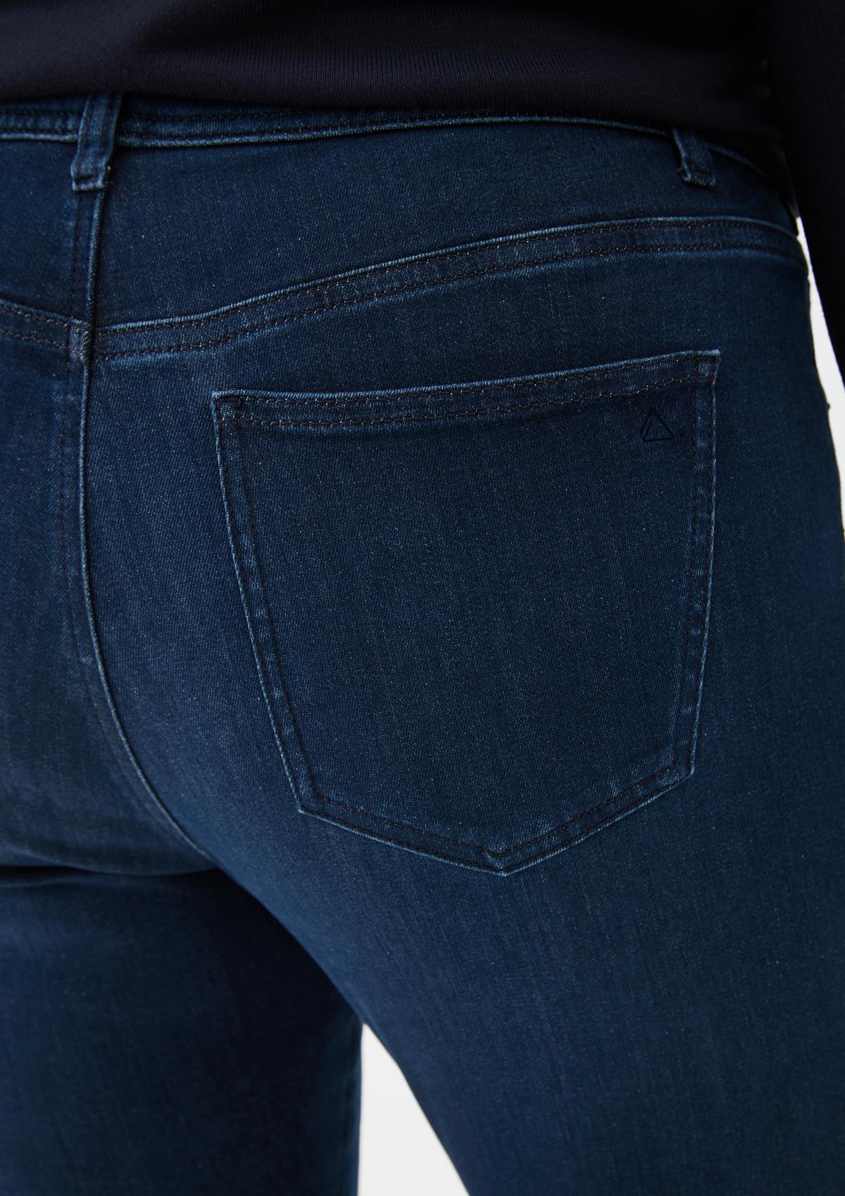 s.Oliver Skinny: modré džíny s úzkými nohavicemi