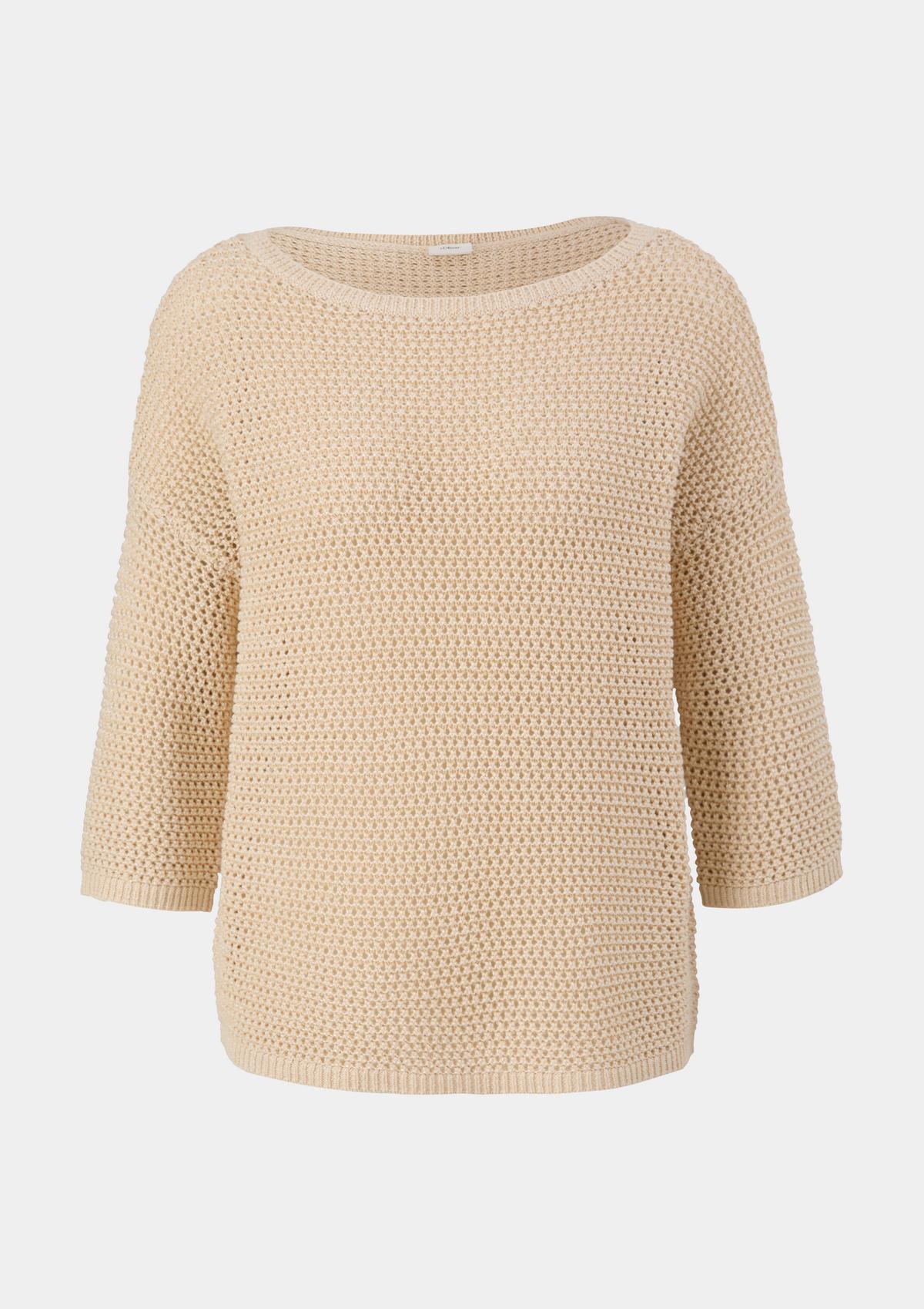 s.Oliver Crocheted knitted jumper