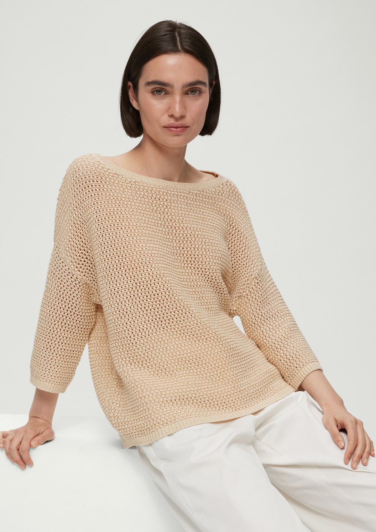 s.Oliver Crocheted knitted jumper