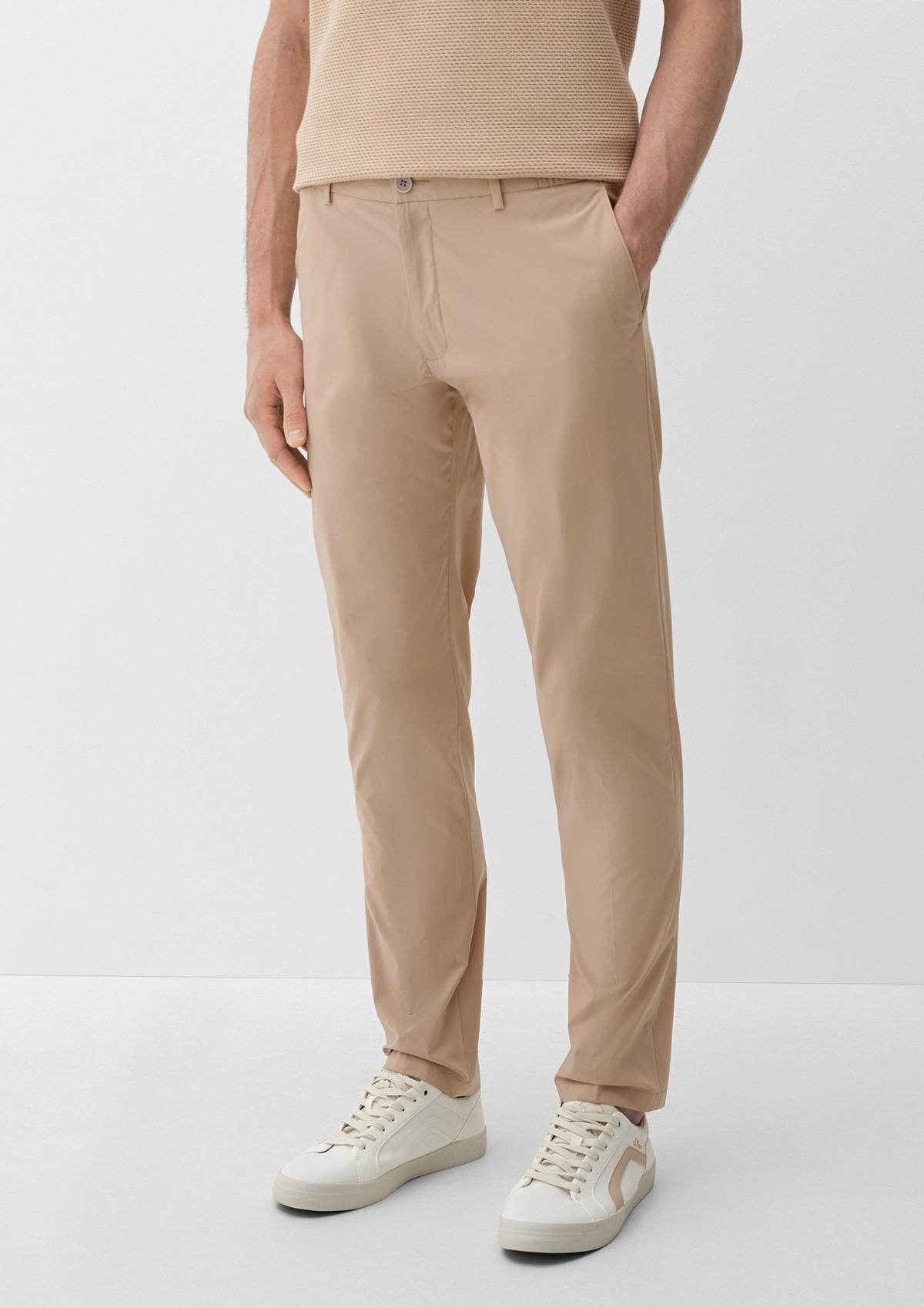 s.Oliver Slim: trousers with hyper stretch