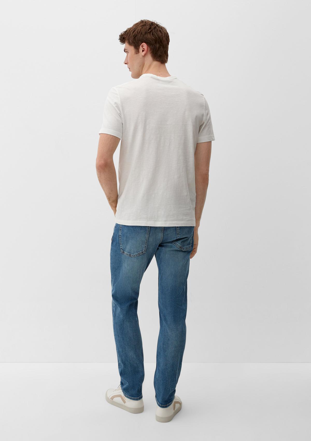 s.Oliver Slim fit: jeans with a garment wash