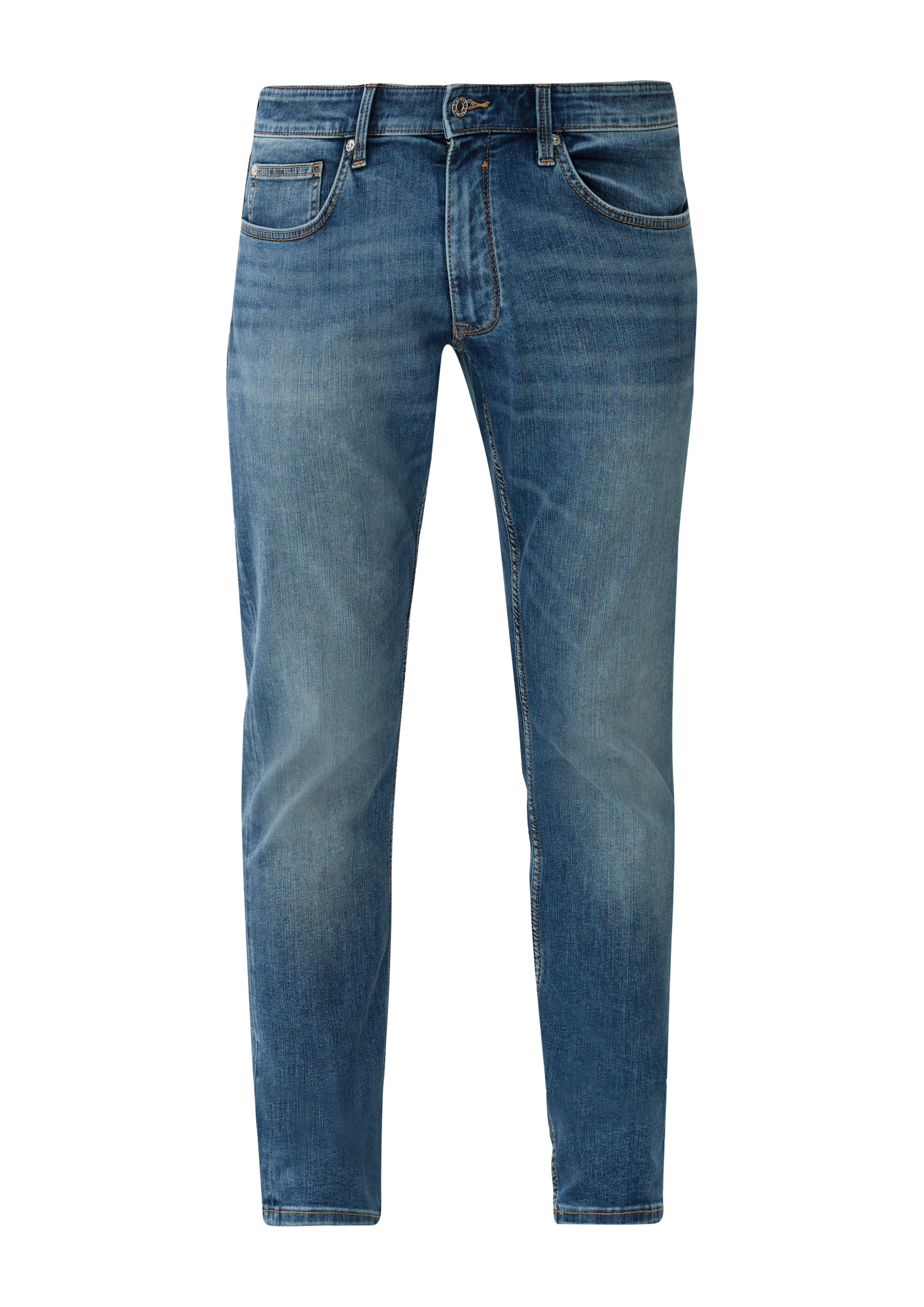 s.Oliver - Jeans Keith / Slim Fit / Mid Rise / Slim Leg, Herren, blau