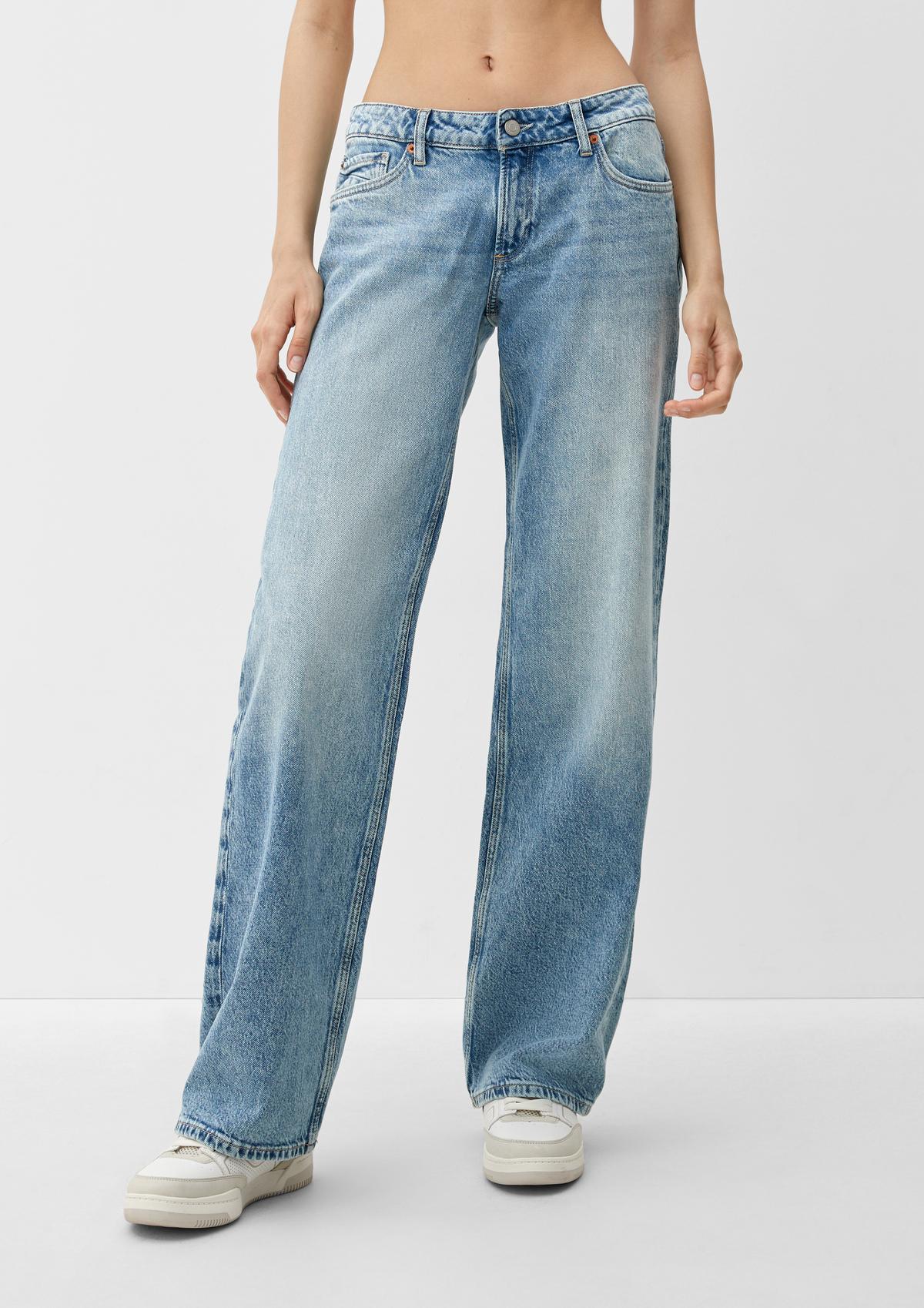 s.Oliver Slim: Jeans dolžine do gležnjev spranega videza