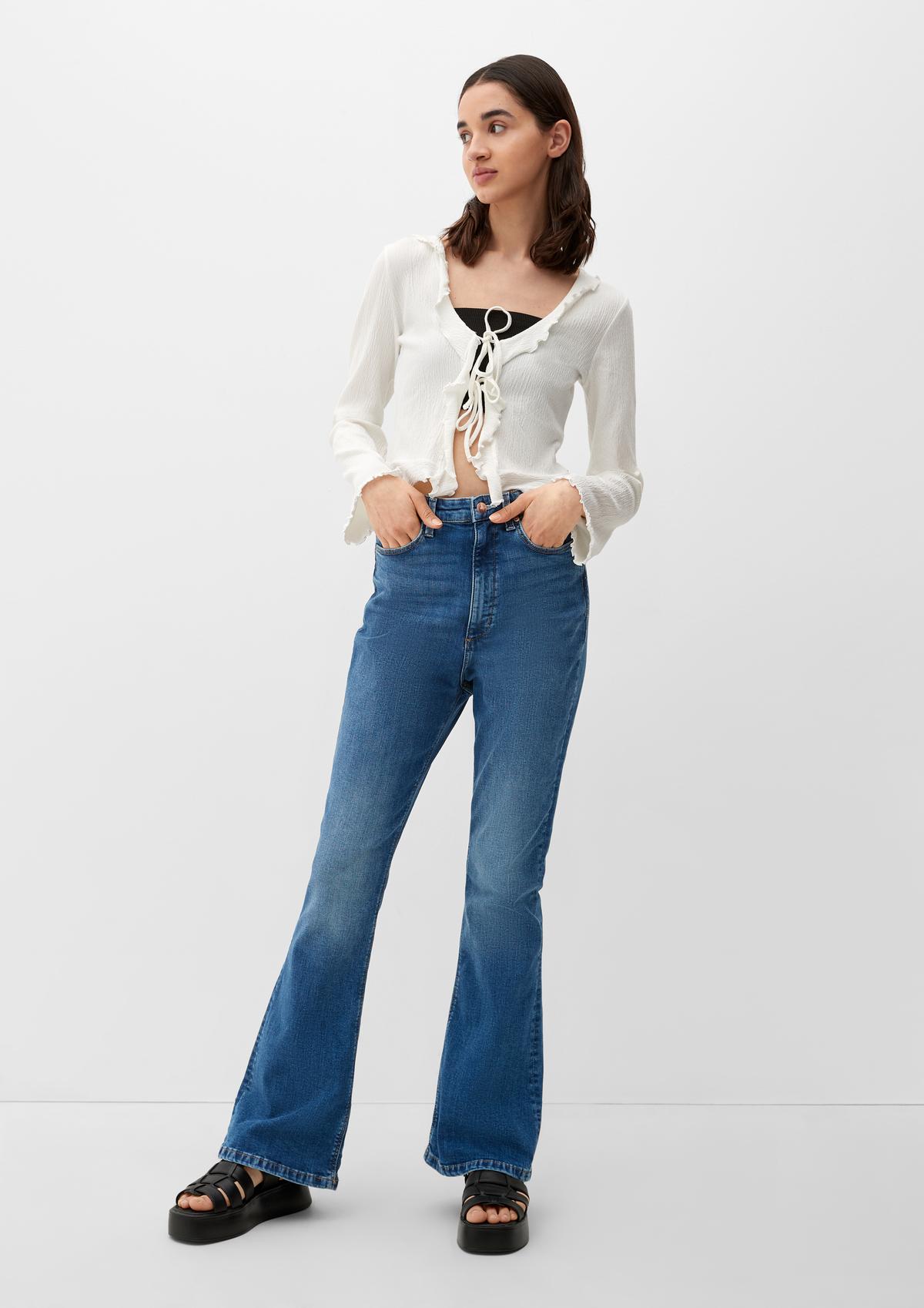 s.Oliver Regular: flared jeans