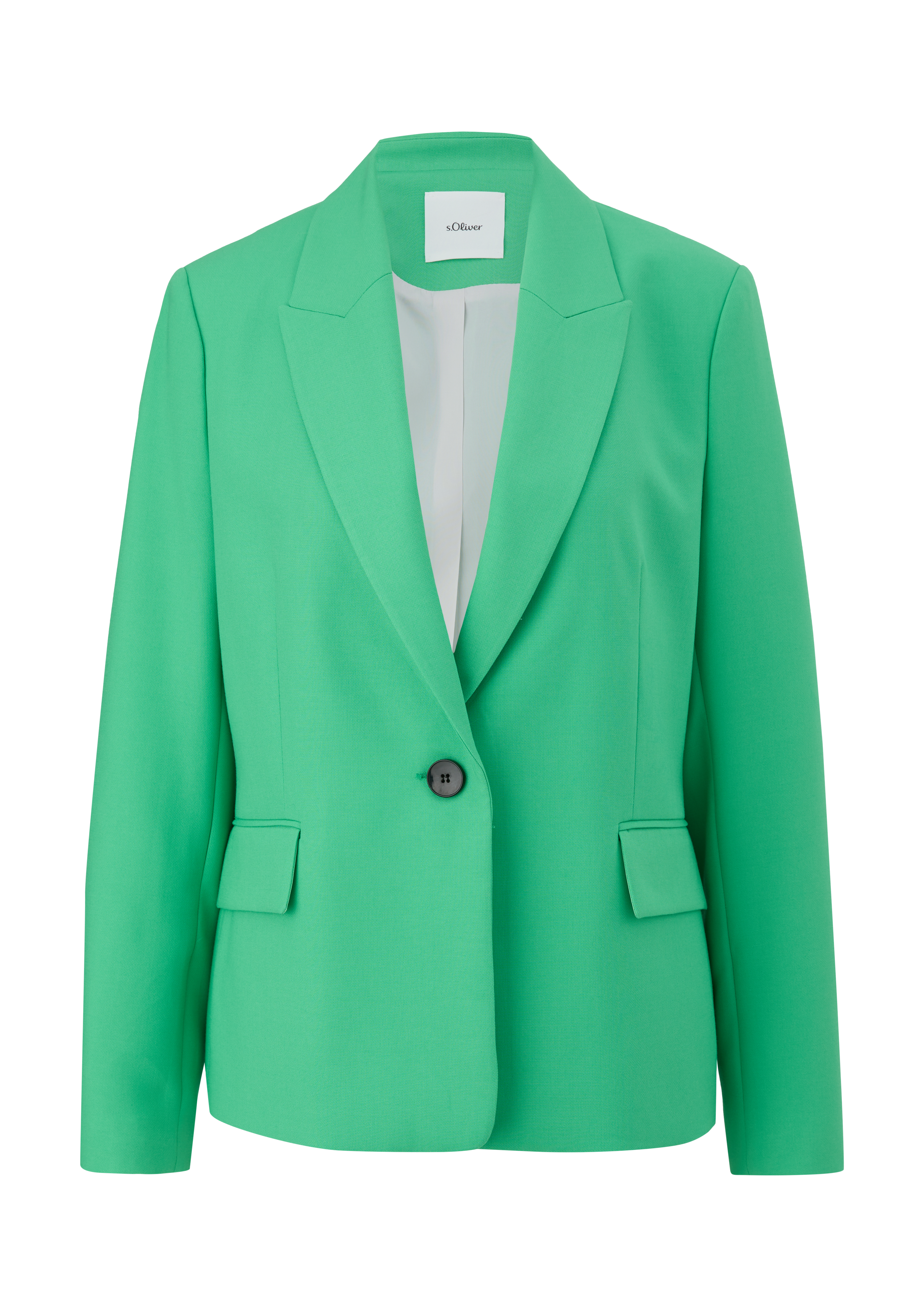 s.Oliver - Blazer im Slim Fit, Damen, grün