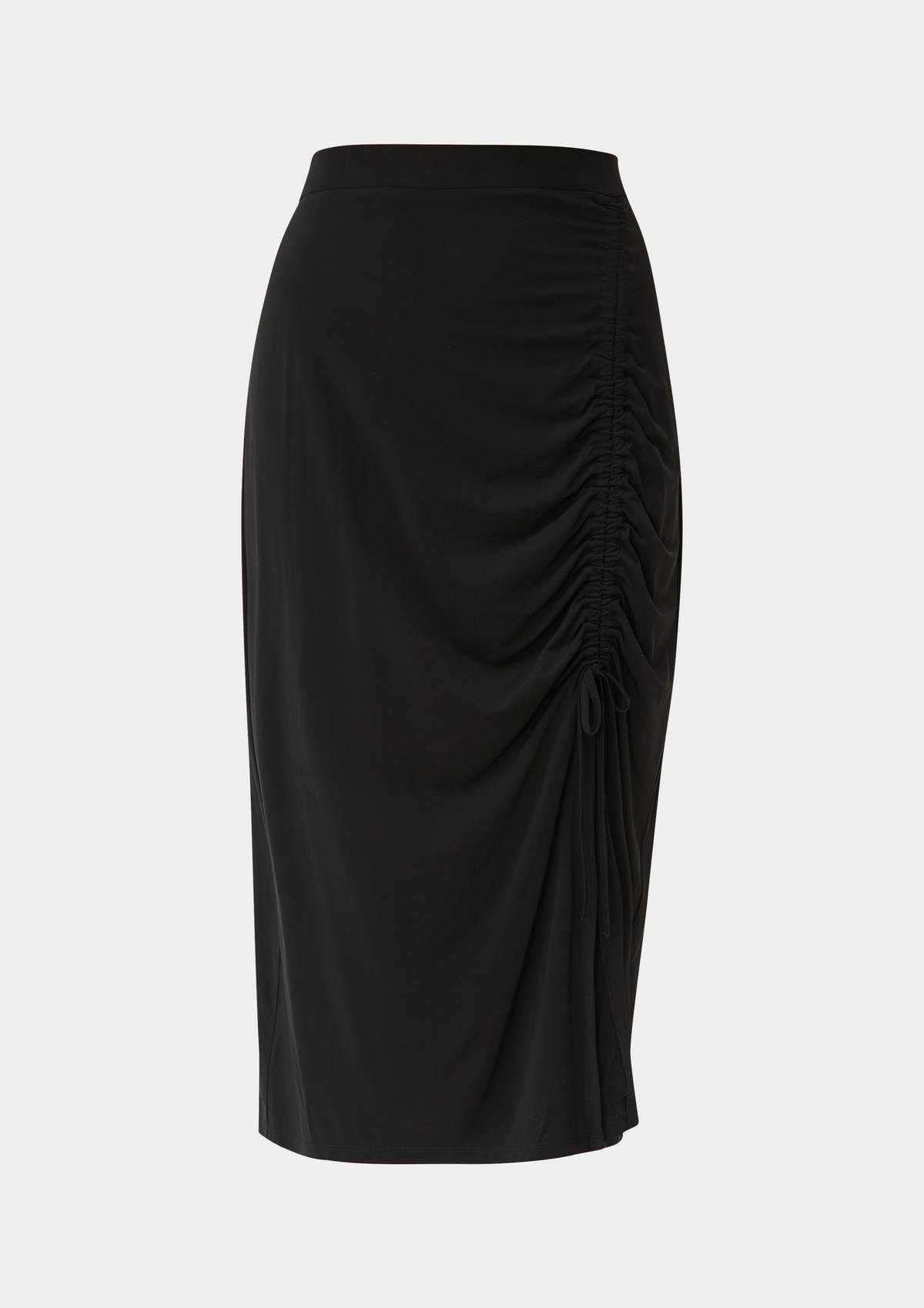 s.Oliver Midi skirt with bow detail