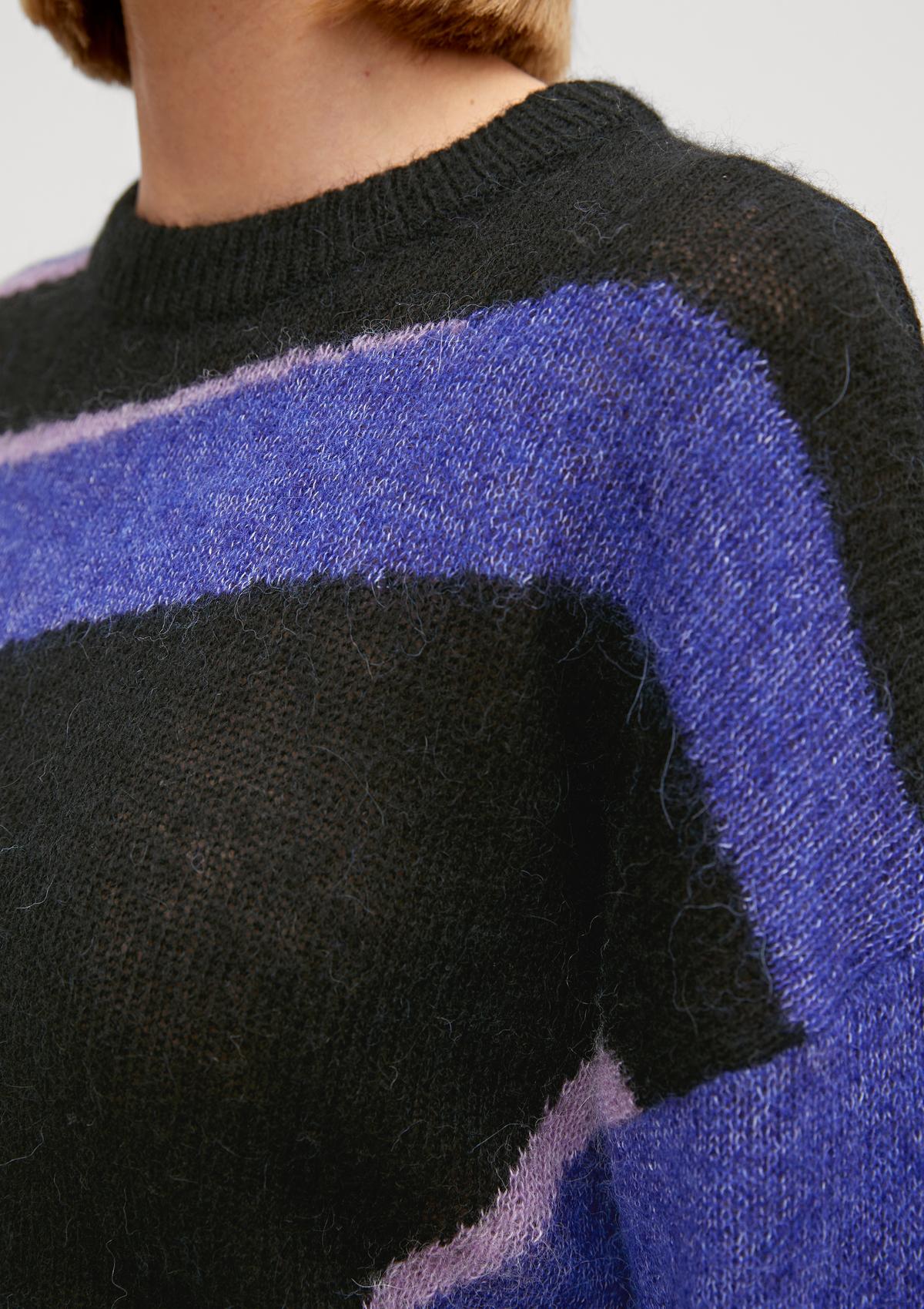 comma Knitted jumper in an alpaca blend