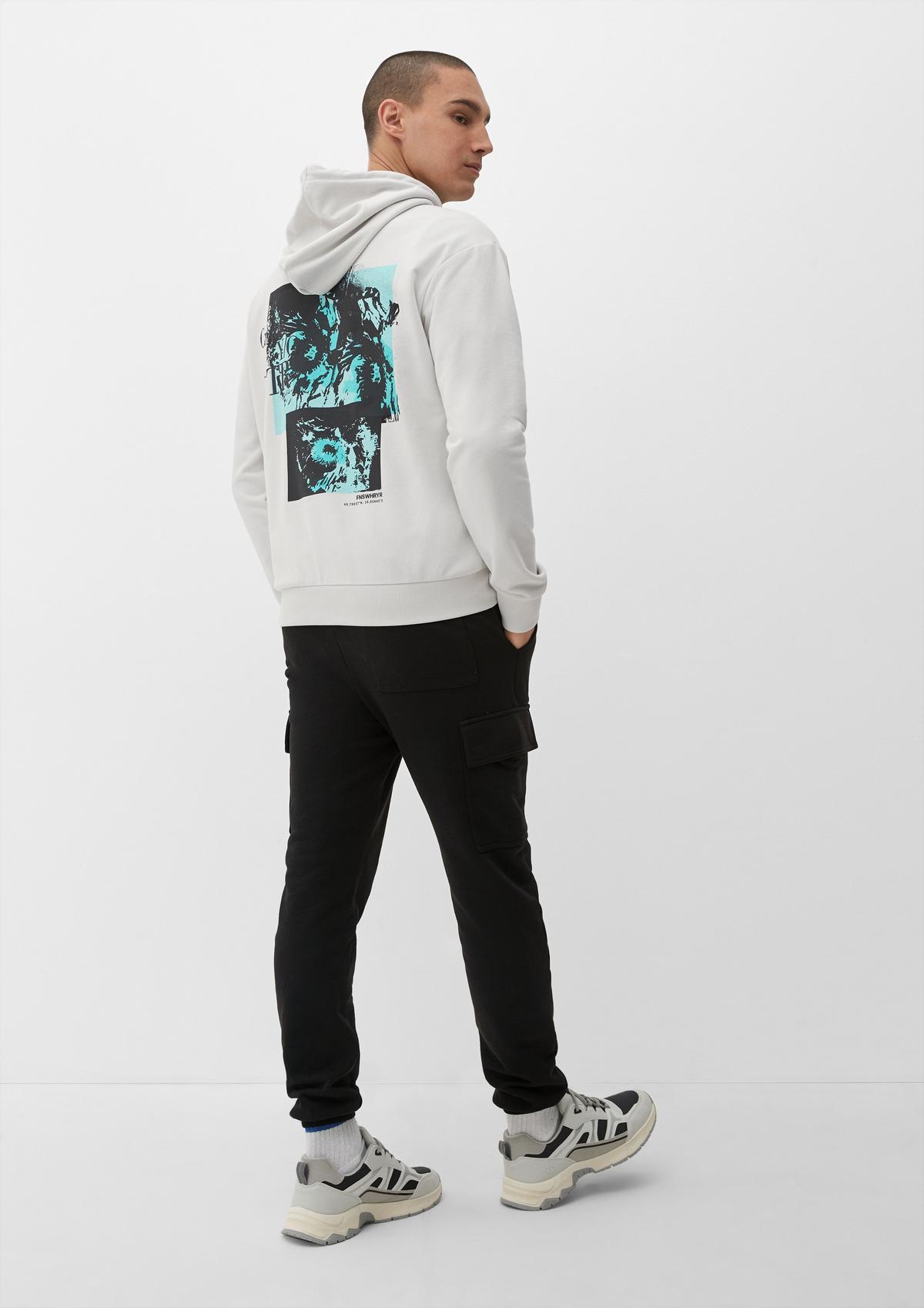 s.Oliver Hoodie with a back print