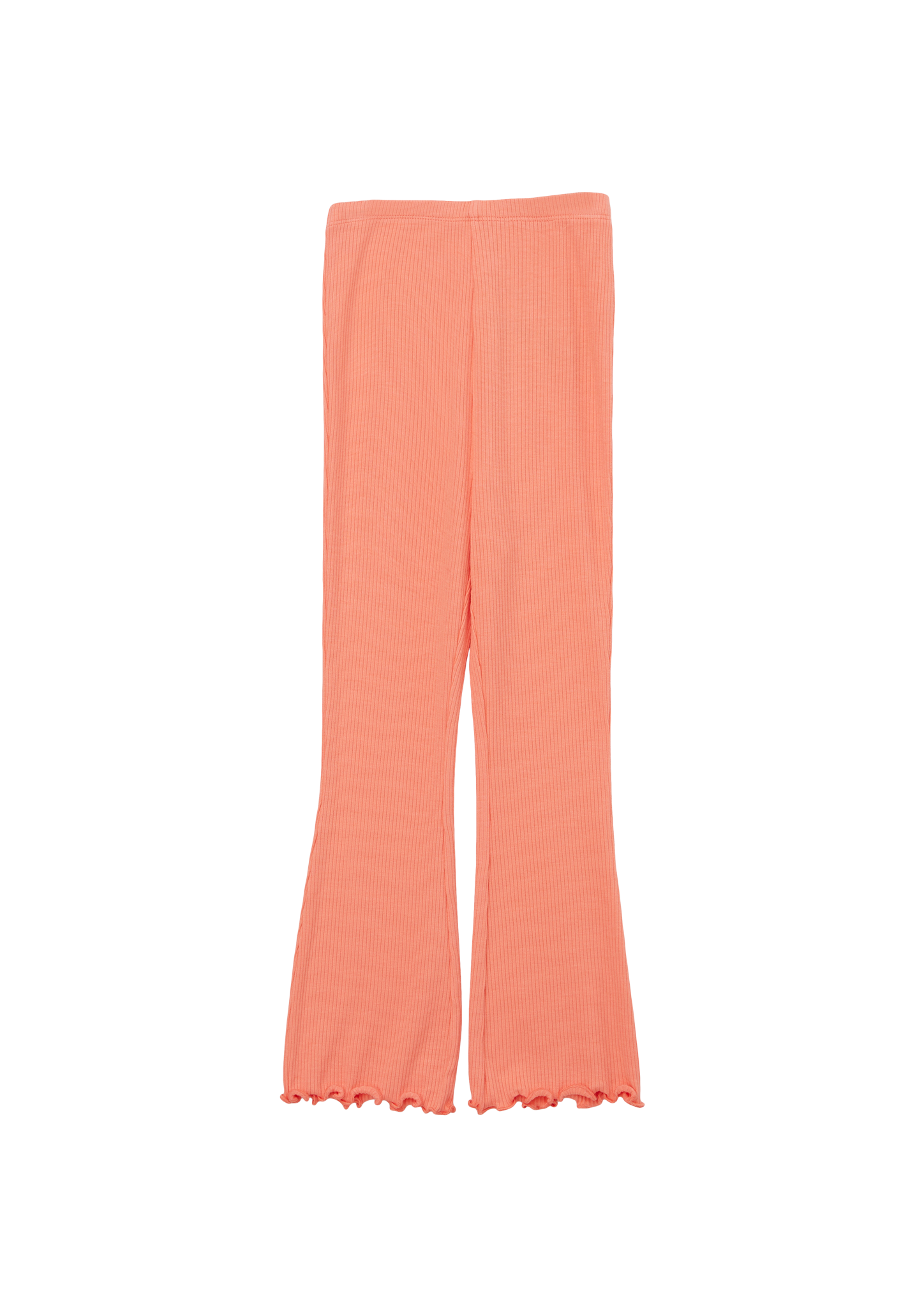 s.Oliver - Regular: Leggings mit Rippstruktur, Kinder, Orange