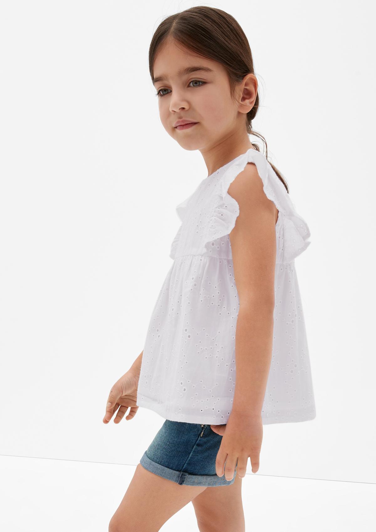 s.Oliver Broderie anglaise blouse
