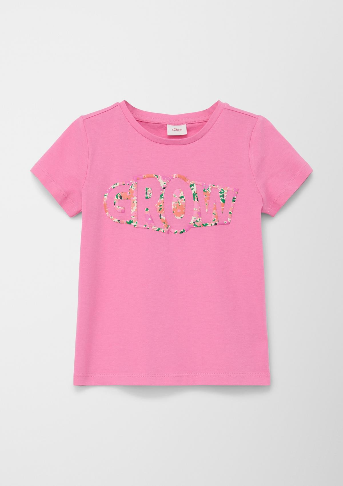 s.Oliver T-Shirt mit floralem Print