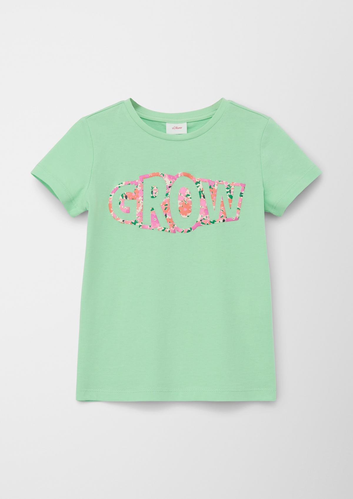 s.Oliver T-shirt met bloemenprint