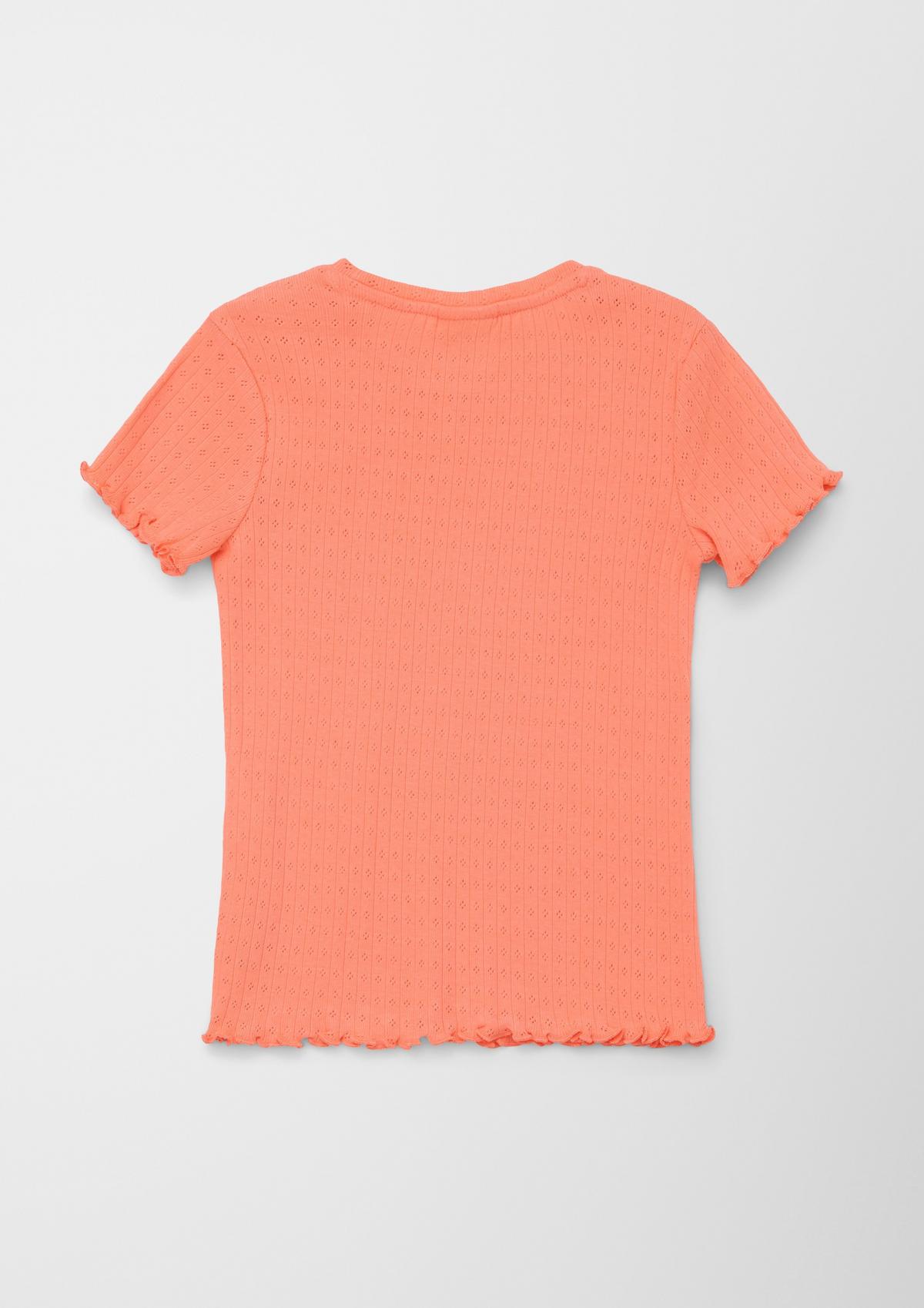 s.Oliver Knitted top with an openwork pattern