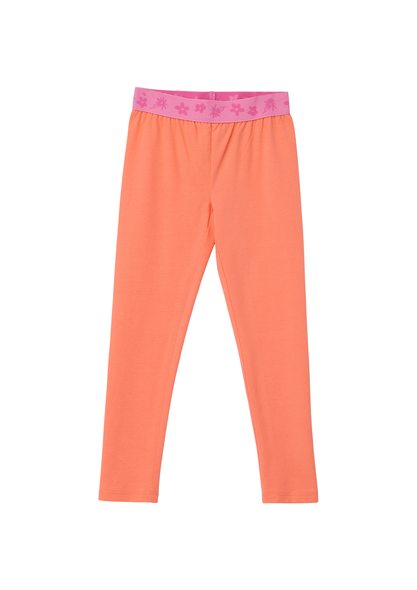 s.Oliver - Slim: Leggings mit Elastikbund, Kinder, Orange