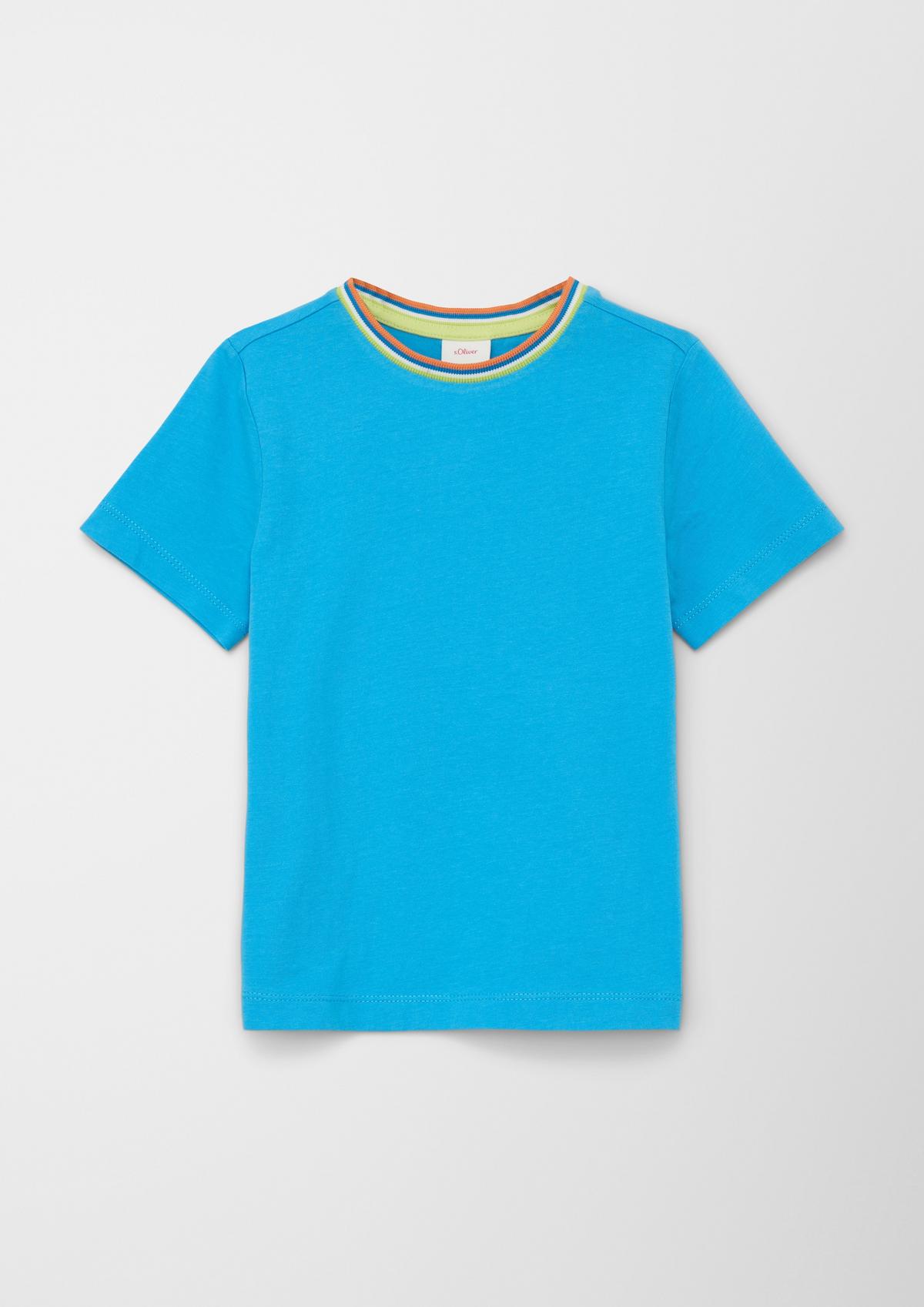 s.Oliver T-Shirt mit Kontrast-Details