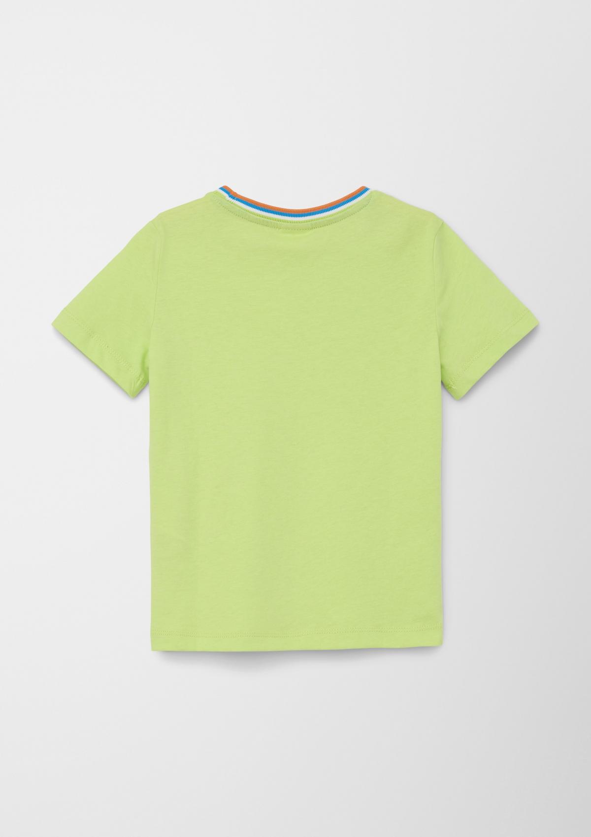 s.Oliver T-shirt with contrasting details