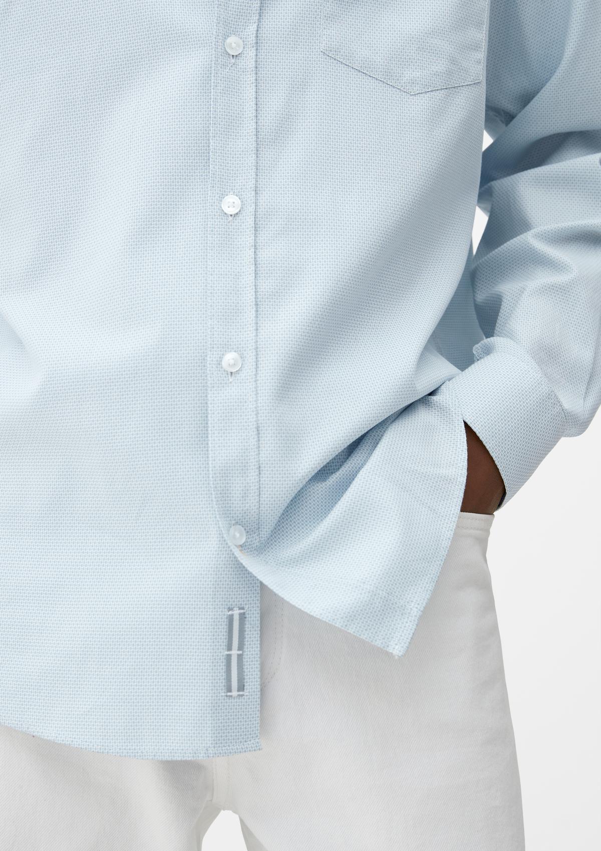 s.Oliver Regular : chemise à la texture tissée