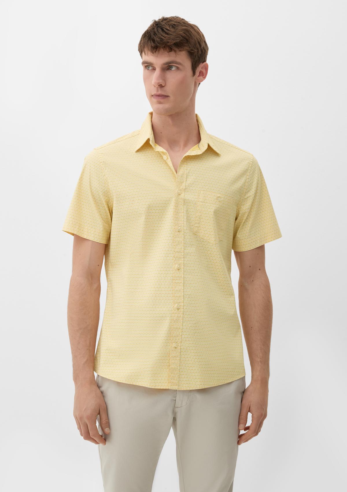 s.Oliver Slim fit: shirt with an all-over pattern