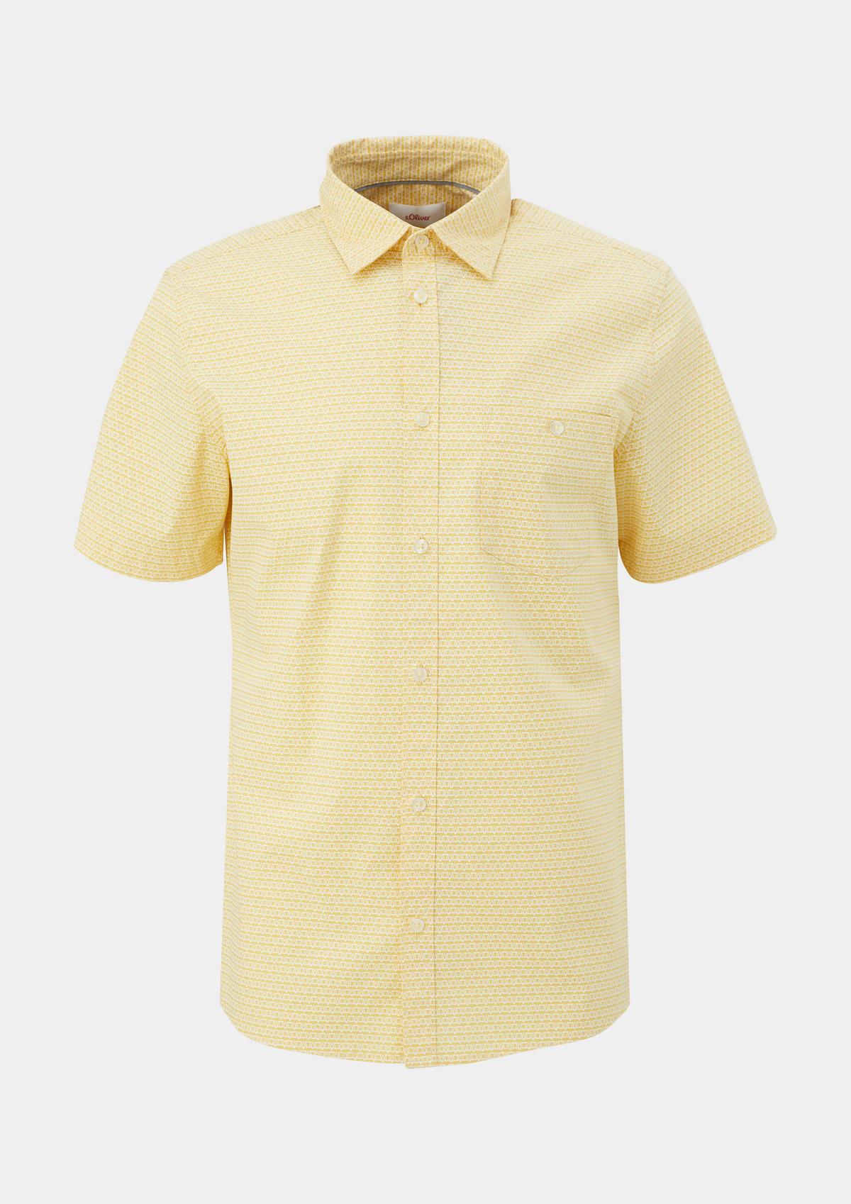 s.Oliver Slim fit: shirt with an all-over pattern