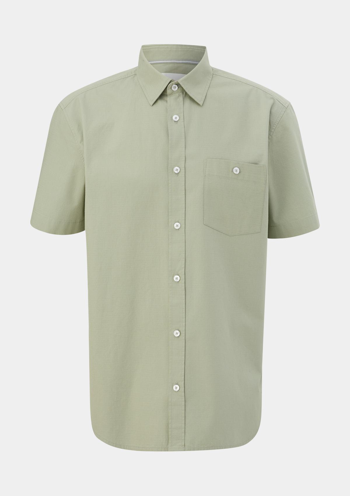 s.Oliver Overhemd met korte mouwen en borstzak