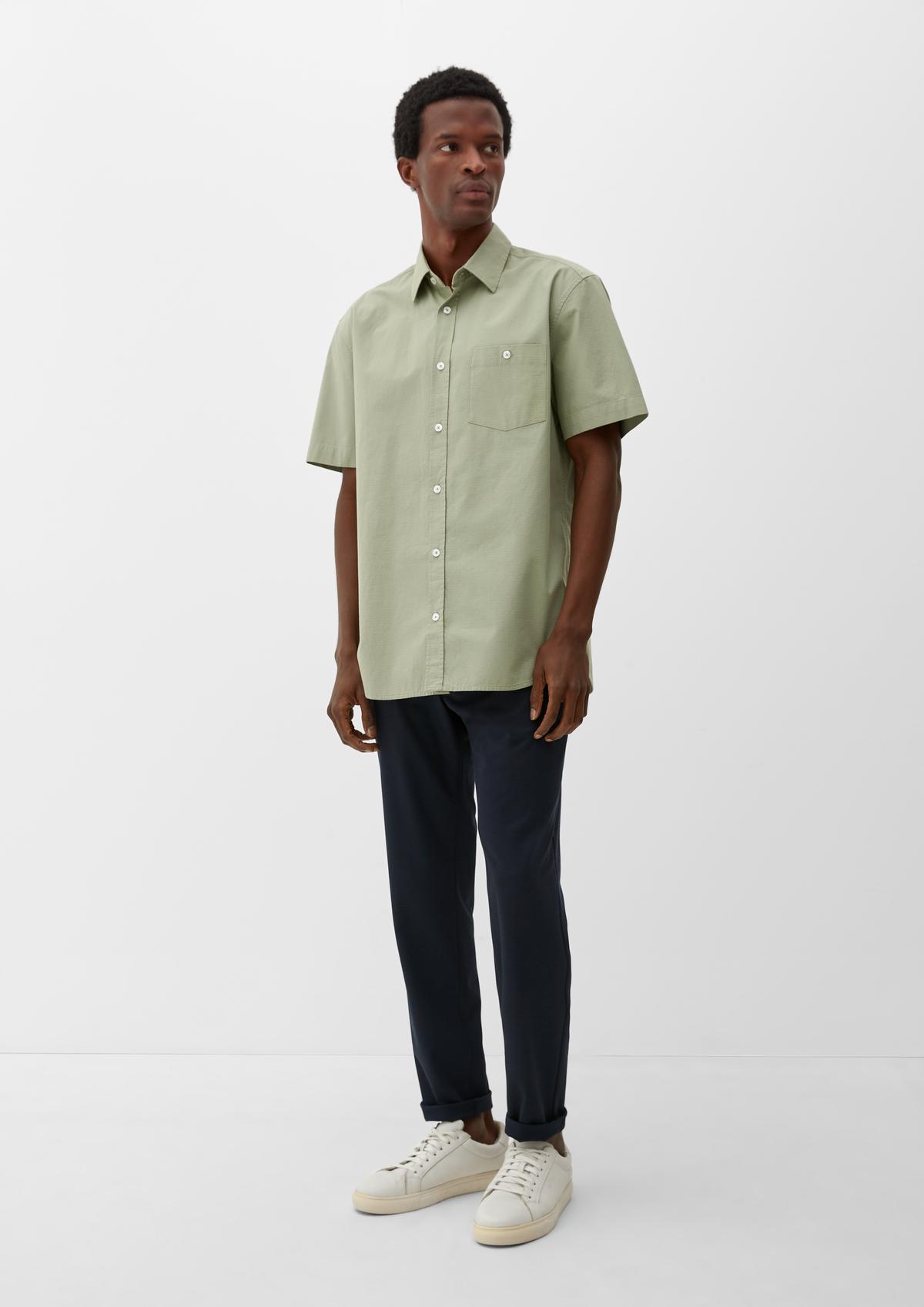s.Oliver Short sleeve shirt with a breast pocket