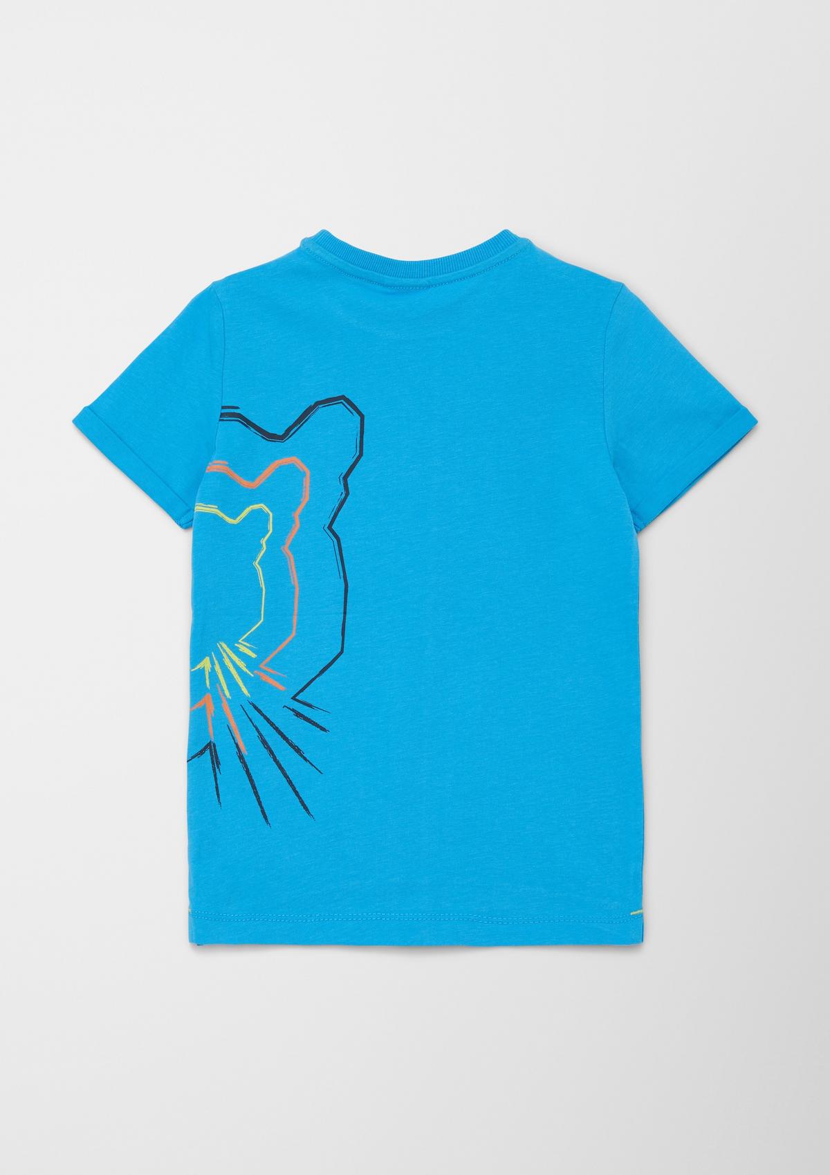 s.Oliver T-shirt with a rubberised print
