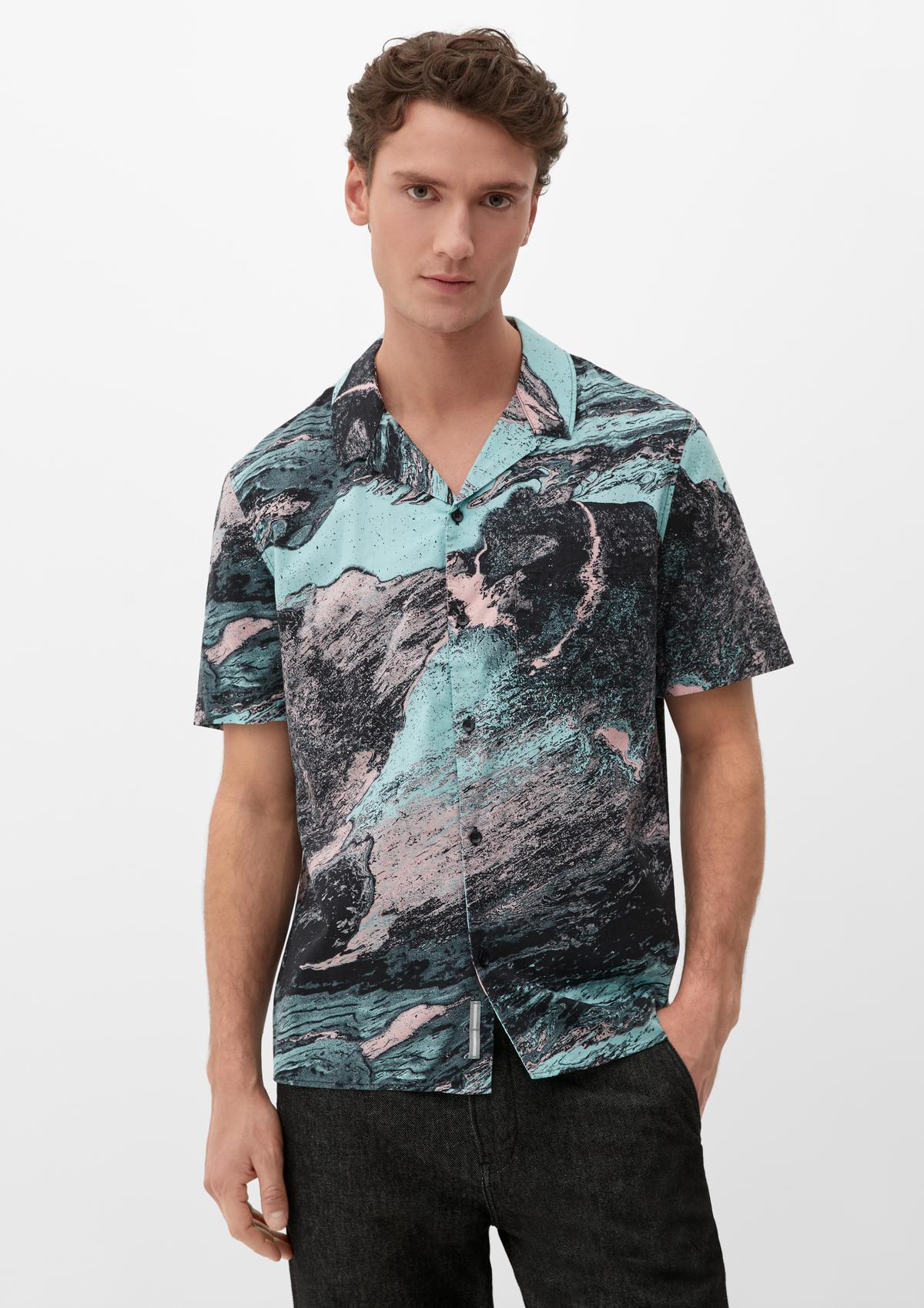 s.Oliver Short sleeve shirt in a relaxed fit