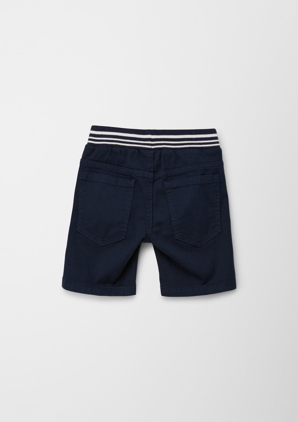 s.Oliver Slim fit: Bermudas with elasticated waistband