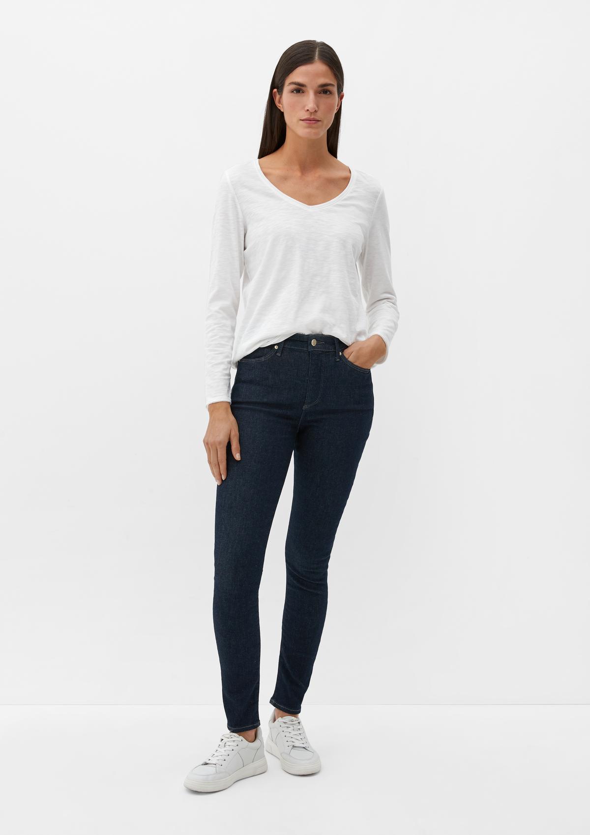 s.Oliver Skinny: high rise jeans