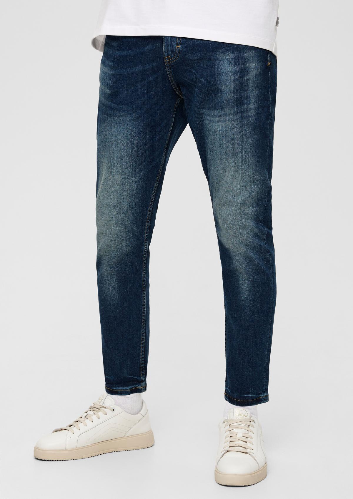s.Oliver Cropped-Jeans Liam / Regular Fit / Mid Rise / Tapered Leg