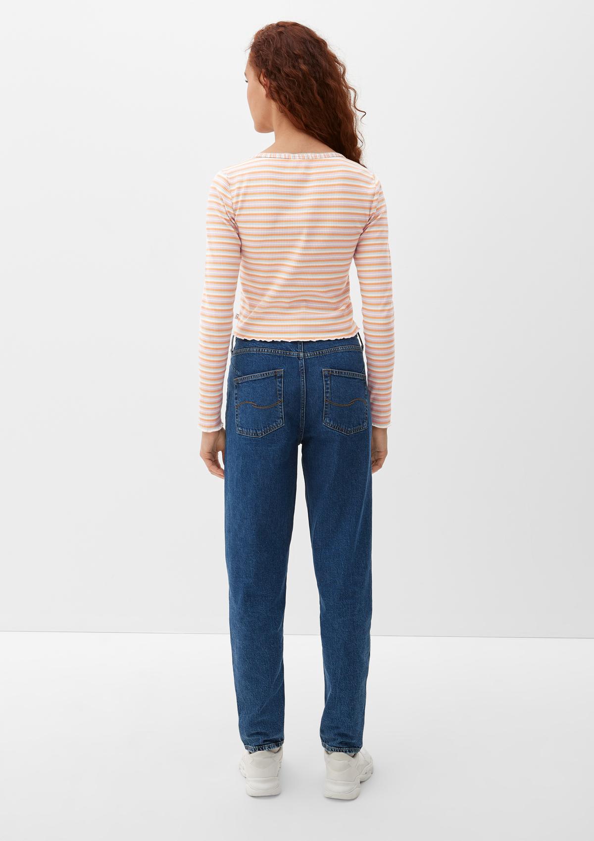 s.Oliver Long sleeve top with a ribbed texture
