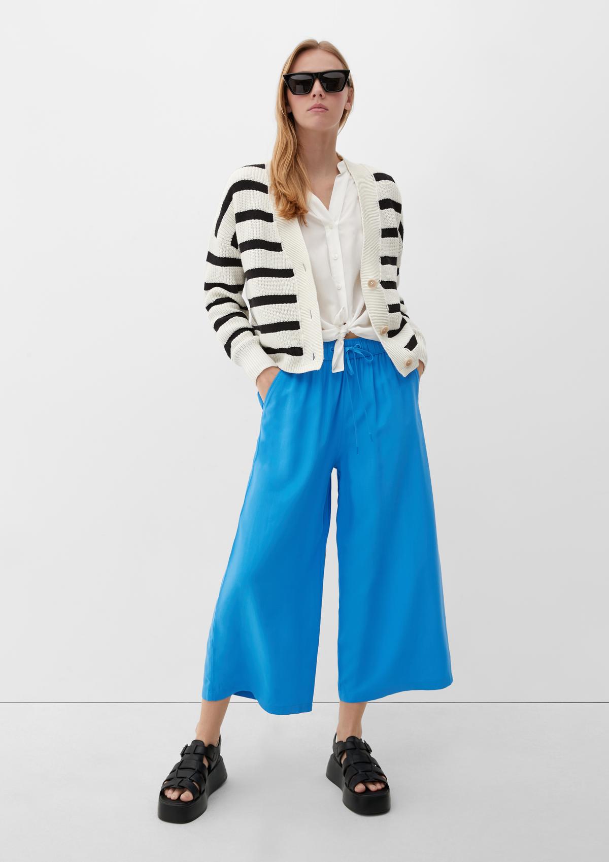 s.Oliver Culottes: trousers with a wide leg