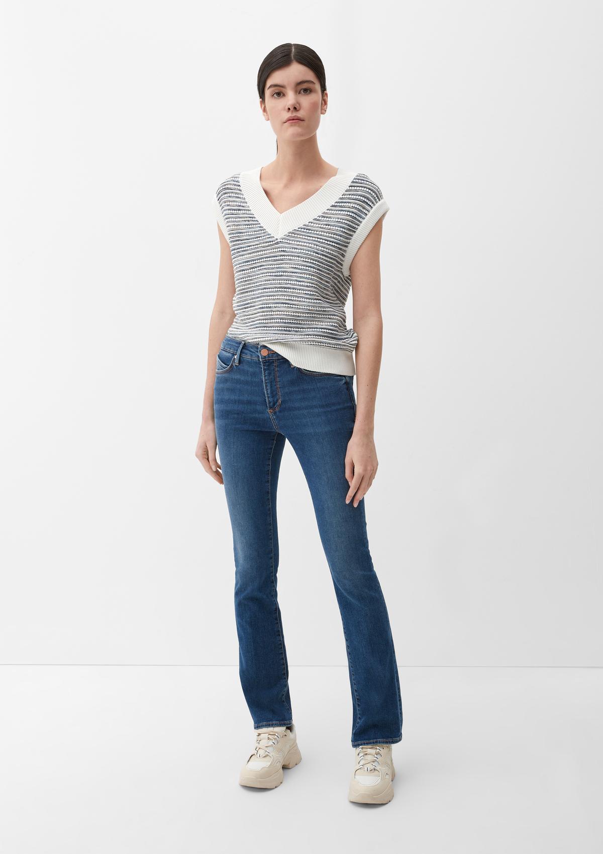 s.Oliver Slim fit: garment-washed jeans