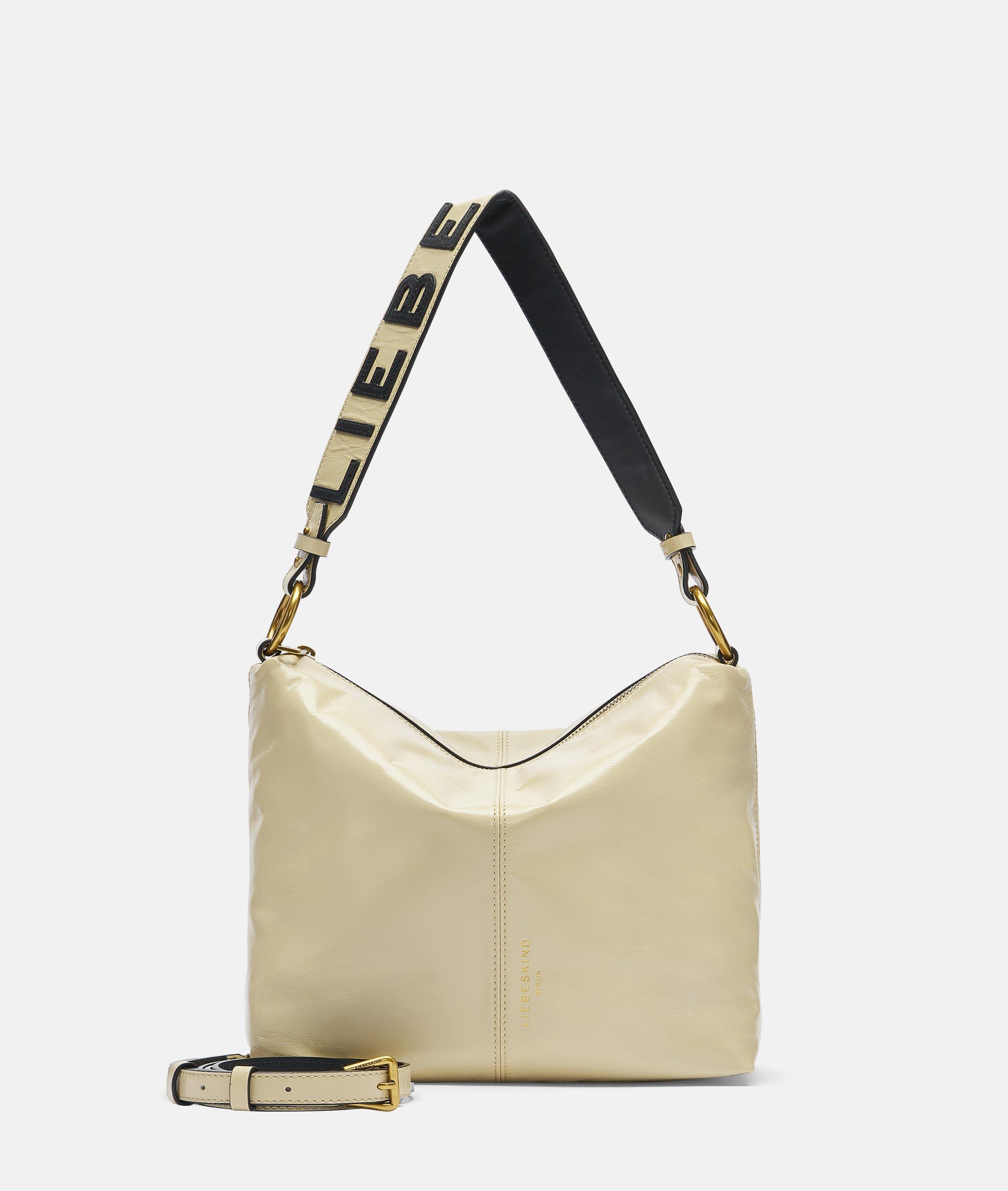 Liebeskind Berlin - Kleine Tasche aus Glattleder -  Beige