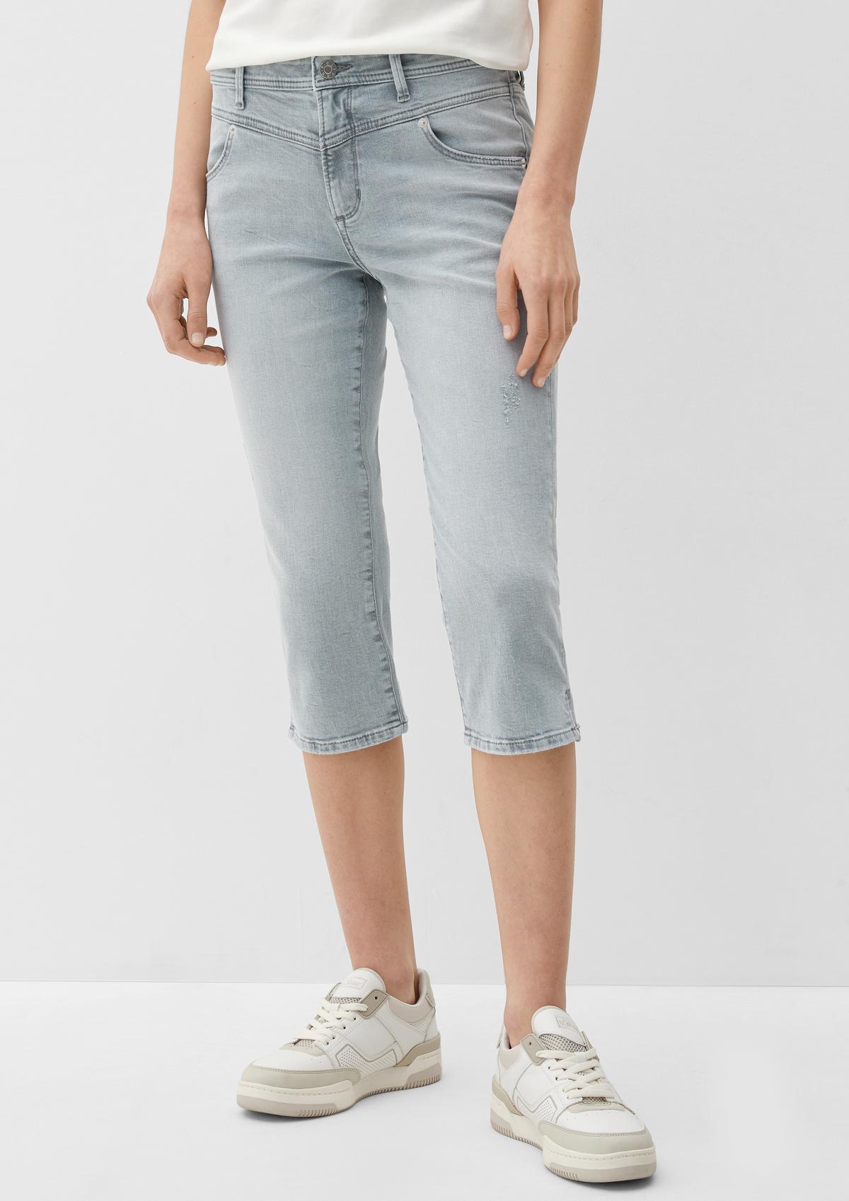 s.Oliver Capri-Jeans Betsy / Slim Fit / Mid Rise / Slim Leg