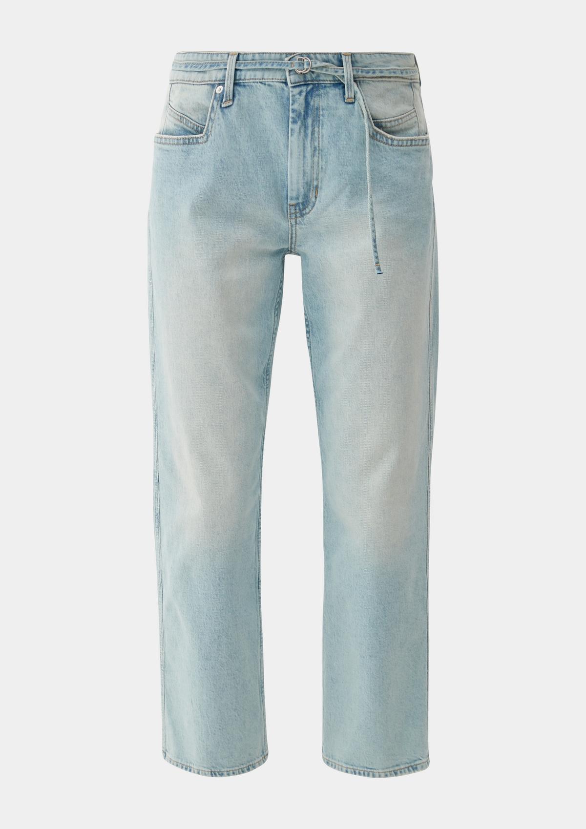 s.Oliver Karolin: jeans hlače s petimi žepi in ravnimi hlačnicami
