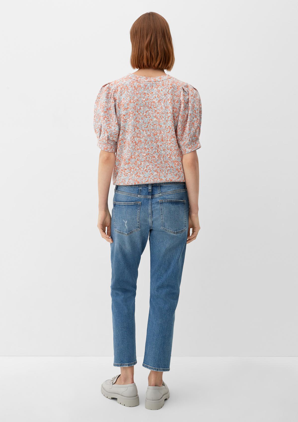 s.Oliver Franciz Ankle-Length Jeans / Relaxed Fit / Mid Rise / Tapered Leg