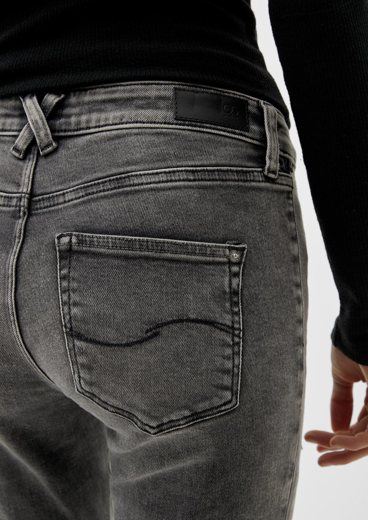 s.Oliver Slim: džíny se sepráním  